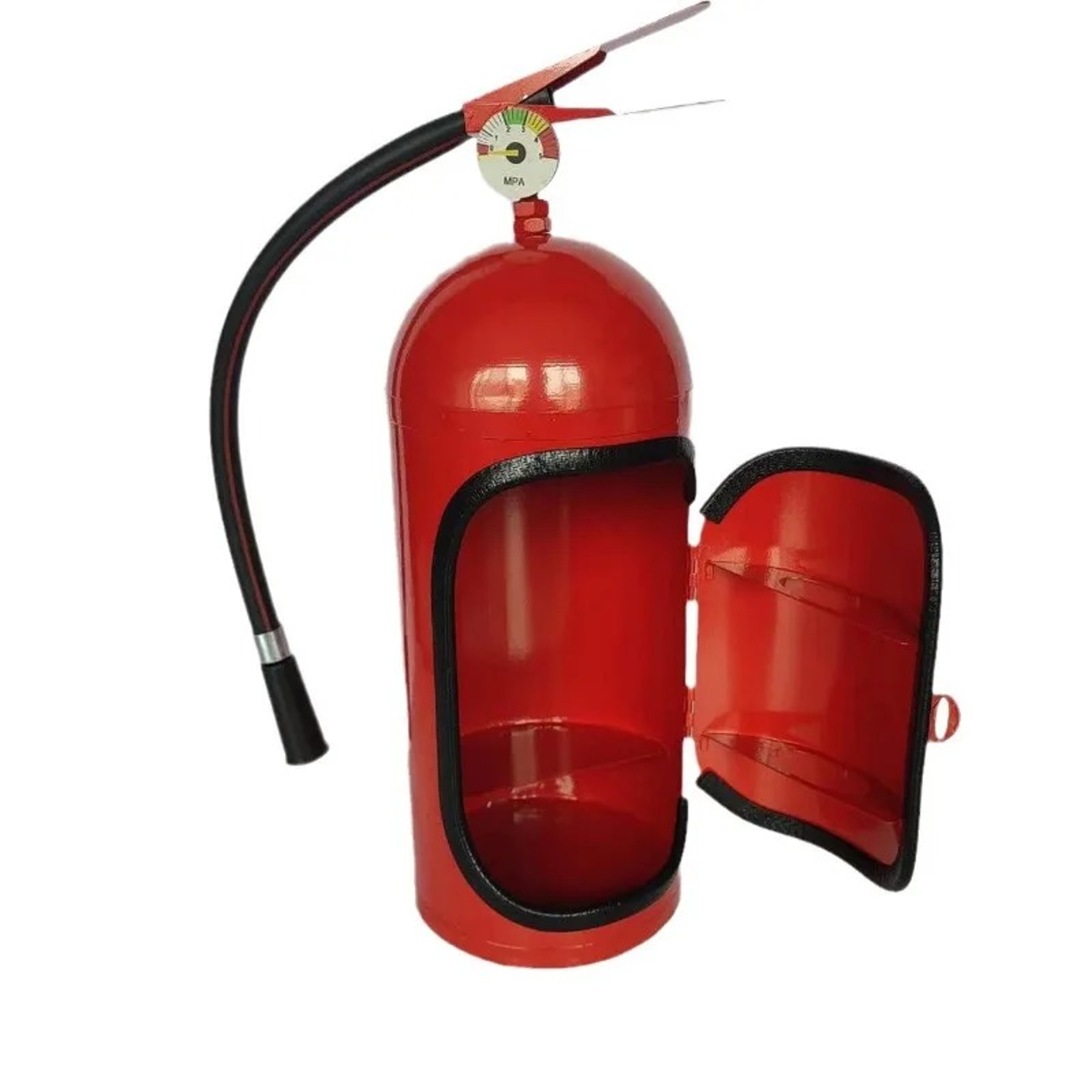Mini Fire Extinguisher Wine Box Mini Bar  Unique Firefighter Gift  Home Decor 4