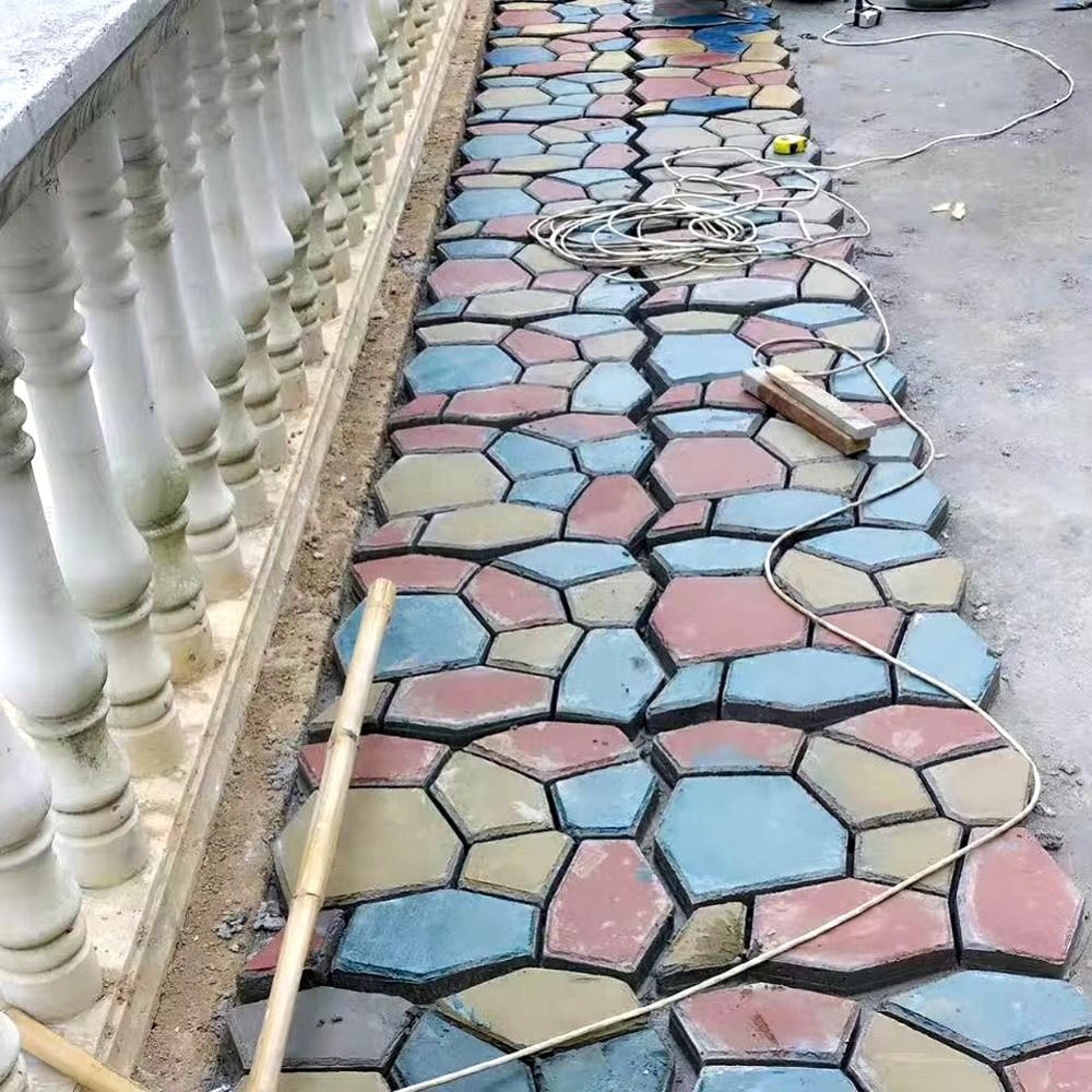 DIY Garden Path Maker Mold  Create Stunning Walkways 2
