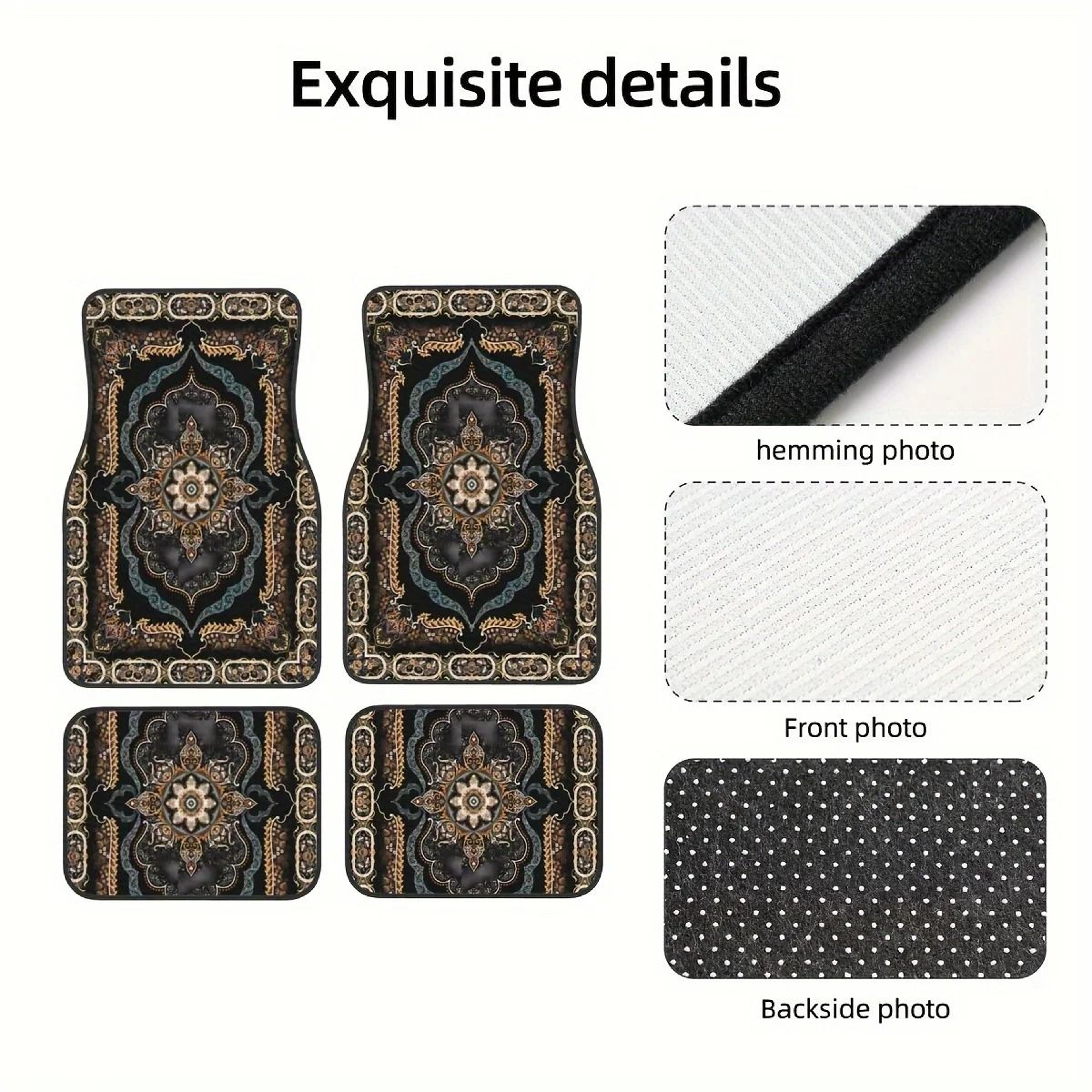 Premium Car Mats with NonSlip Design