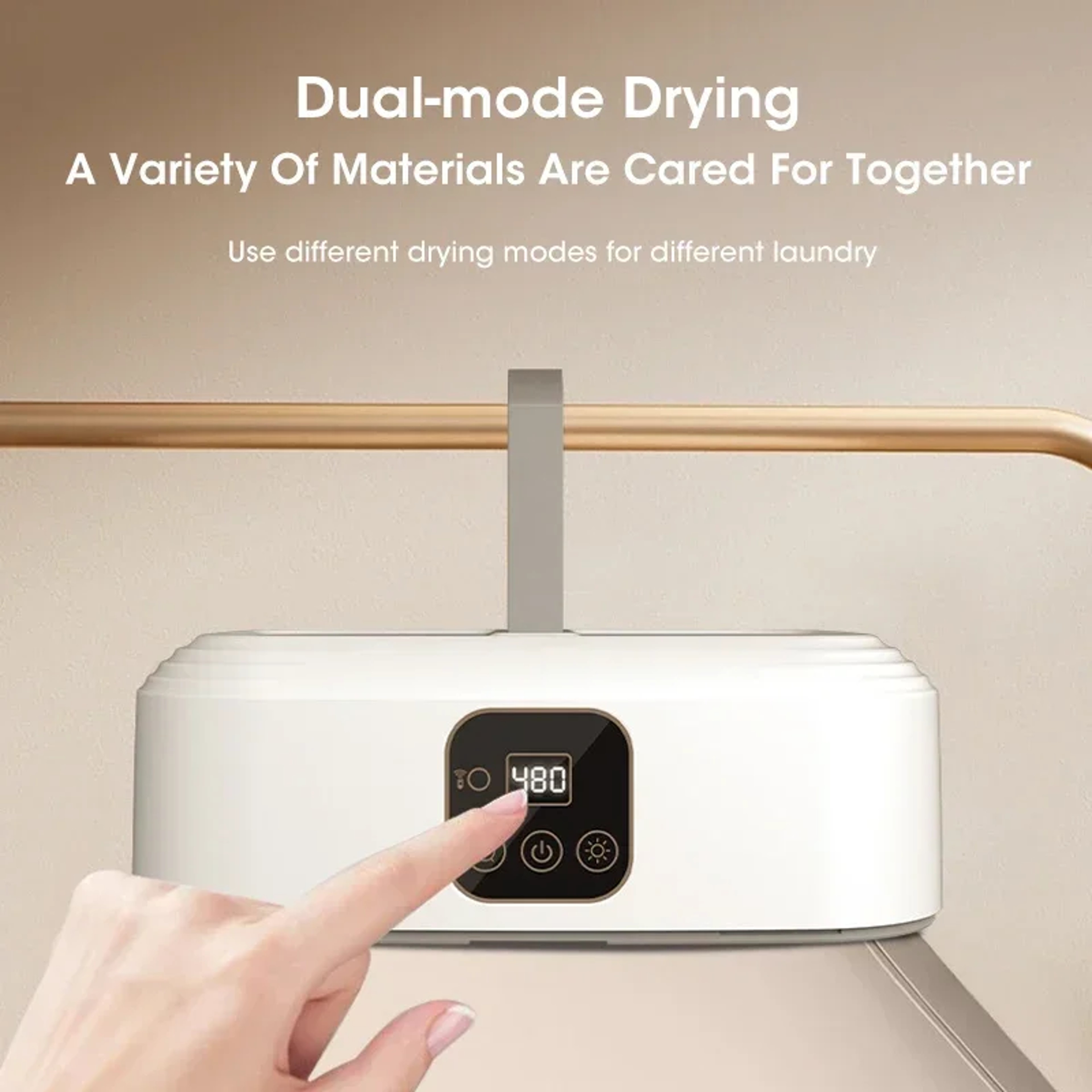Foldable Mini Portable Dryer Electric Fast Drying Timer Intelligent Household Cabinet With Drying B 5