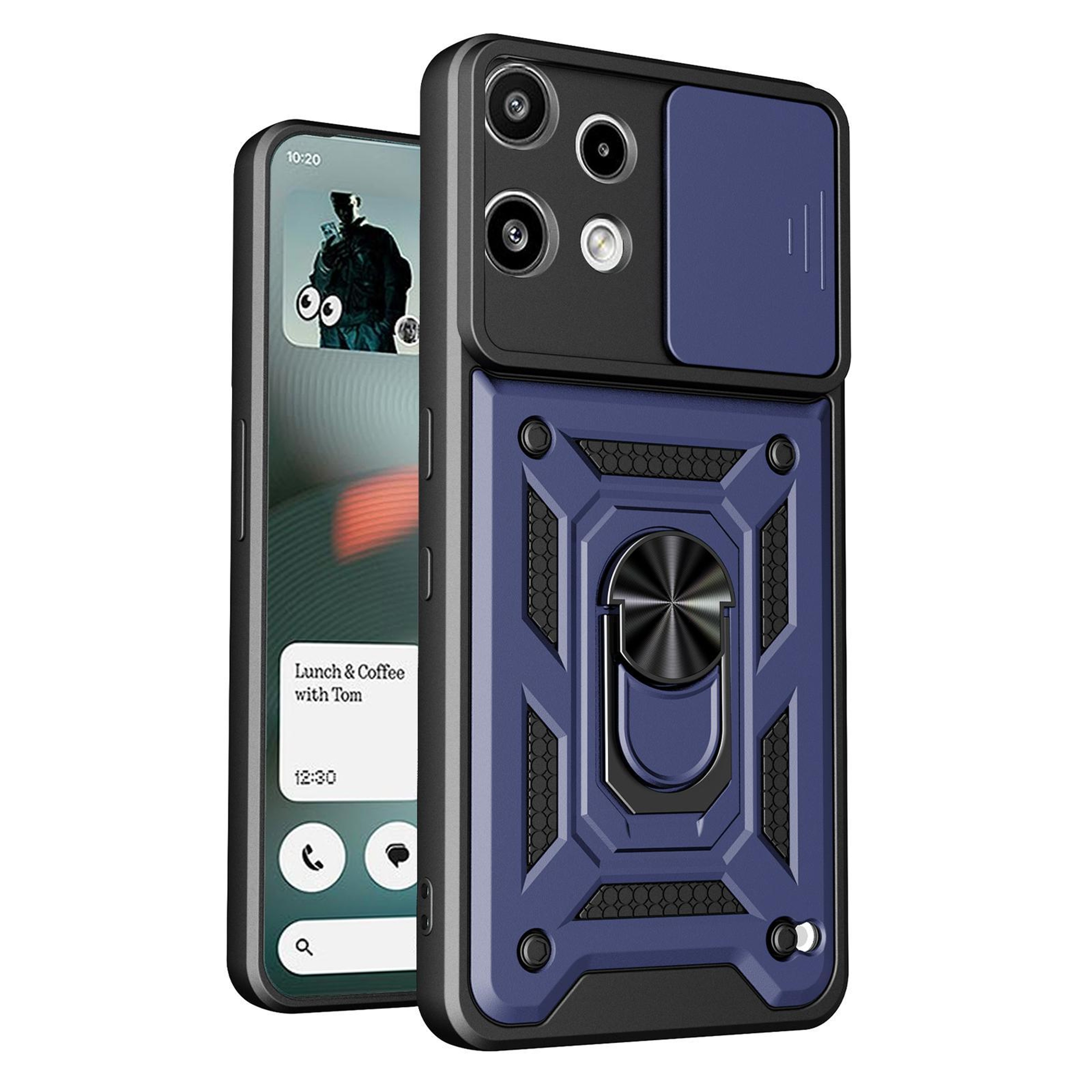 For Nothing Phone 3a Lite Sliding Camera Cover Design TPUPC Phone CaseBlack 2