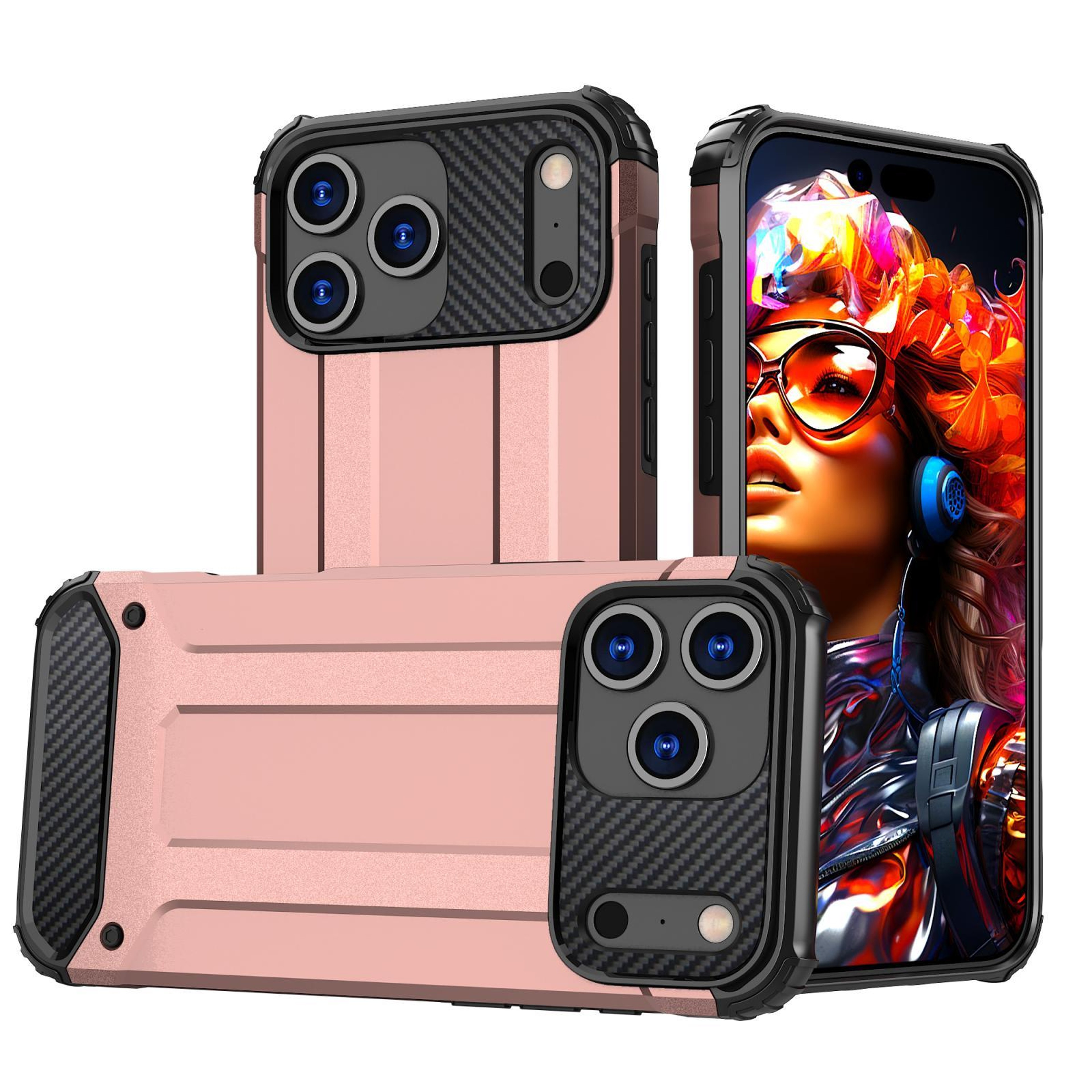 IPhone 17 Pro  17 Pro Max Magic Armor TPU Shockproof Protective Case Scratch Resistant Cover 4