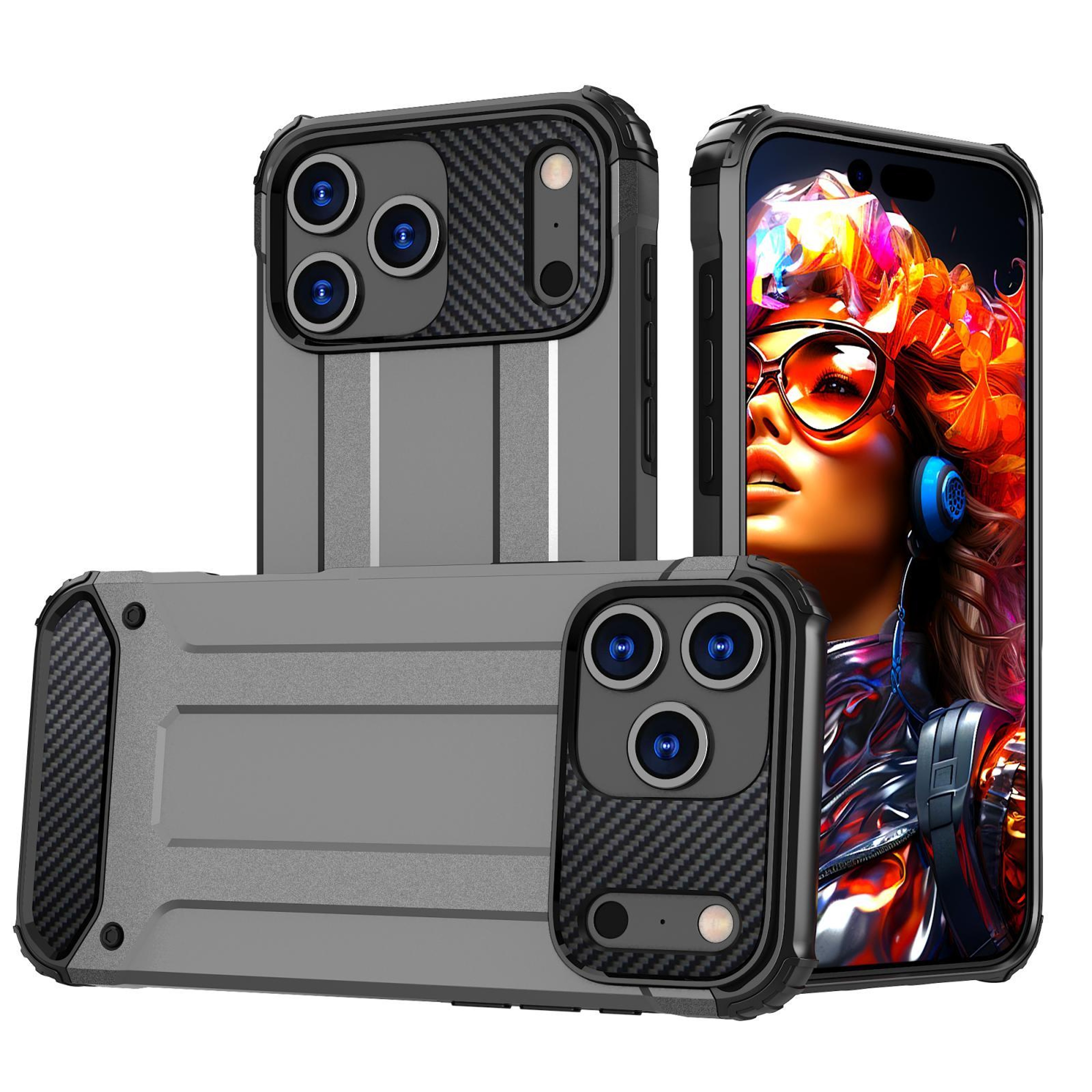 IPhone 17 Pro  17 Pro Max Magic Armor TPU Shockproof Protective Case Scratch Resistant Cover 7