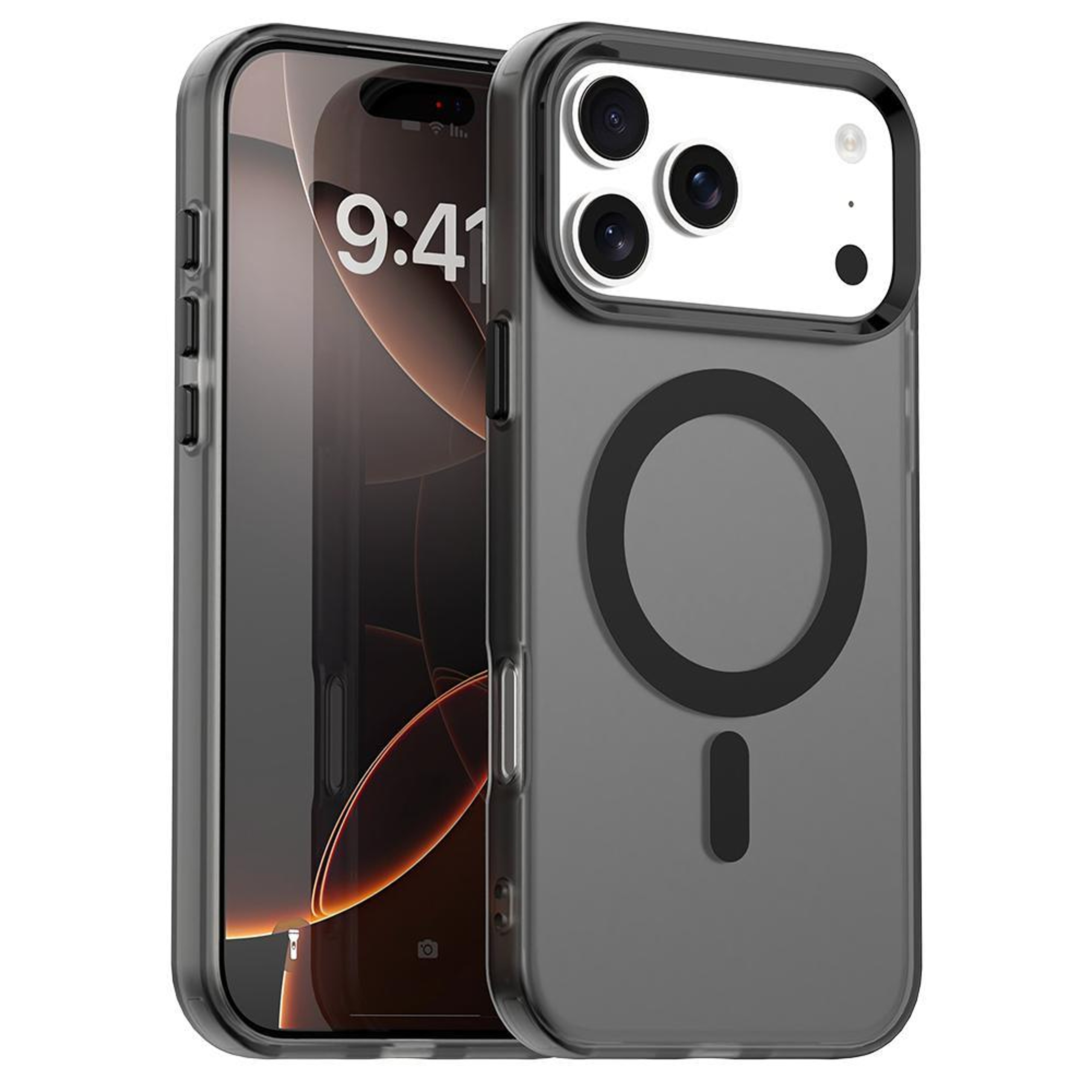 IPhone 17 Pro MagSafe Hybrid TPU PC Candy Protective Case Shockproof Cover 0
