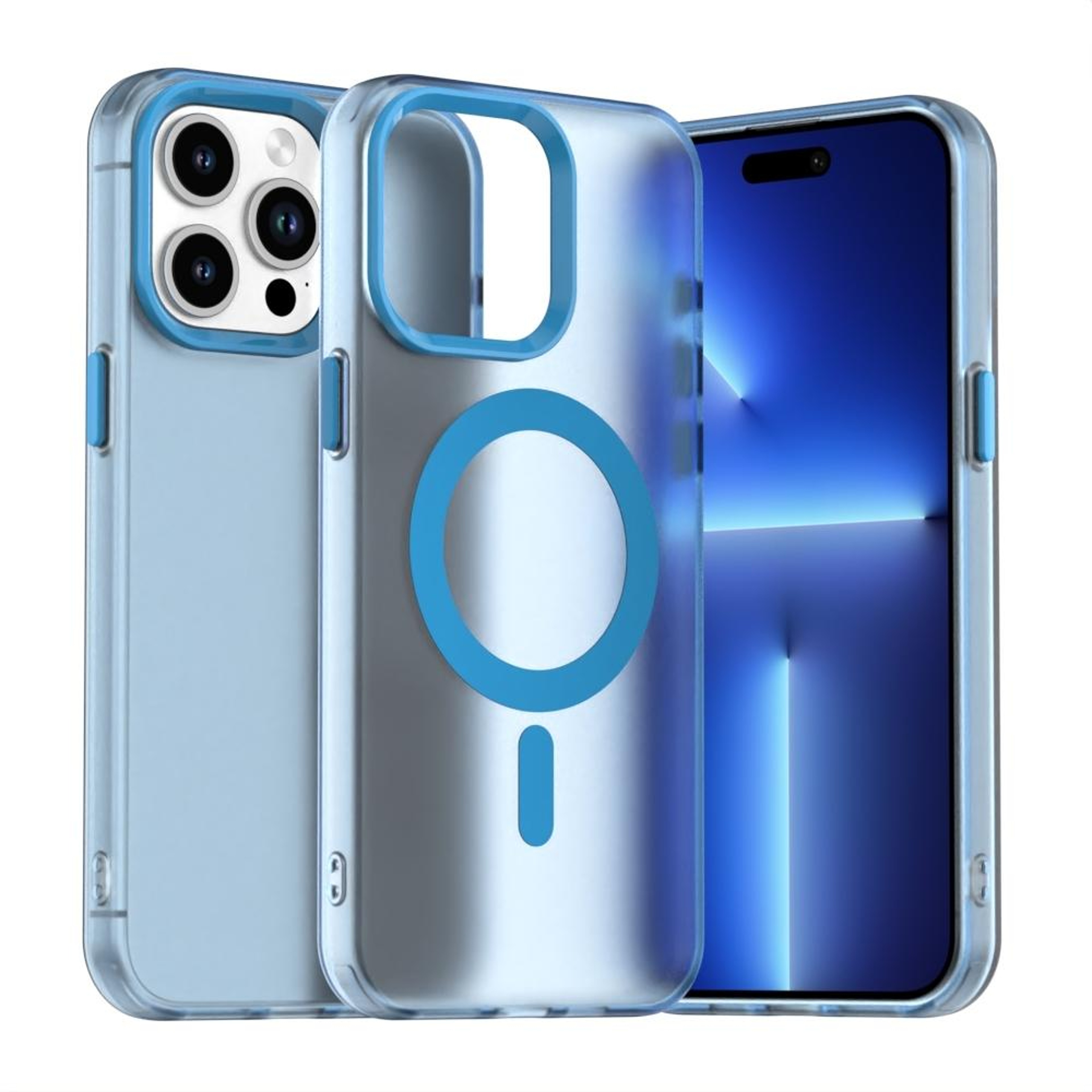 Candy MagSafe Hybrid TPU PC Protective Case for iPhone 17e 16e Wireless Charging Compatible – view 39