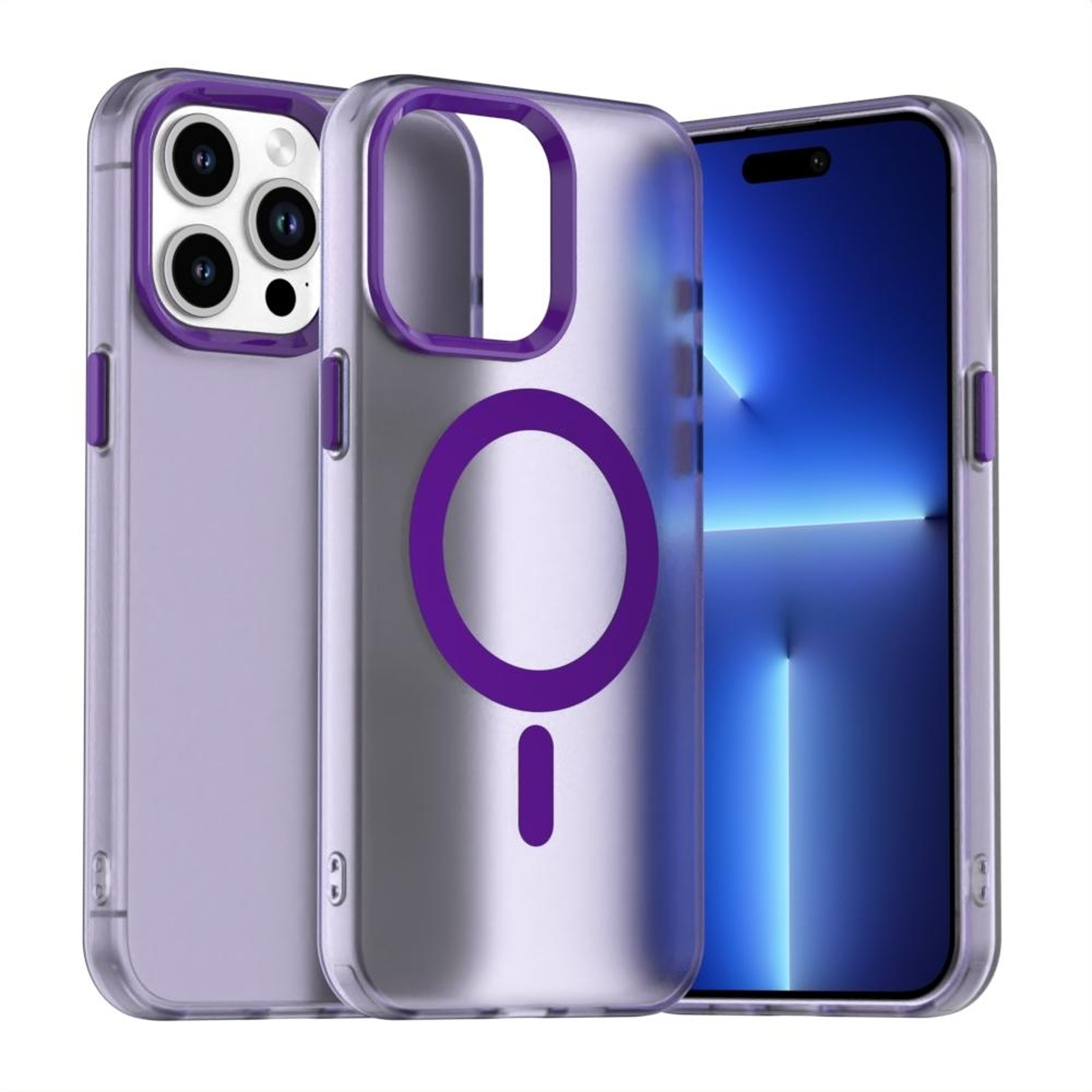 Candy MagSafe Hybrid TPU PC Protective Case for iPhone 17e 16e Wireless Charging Compatible – view 49