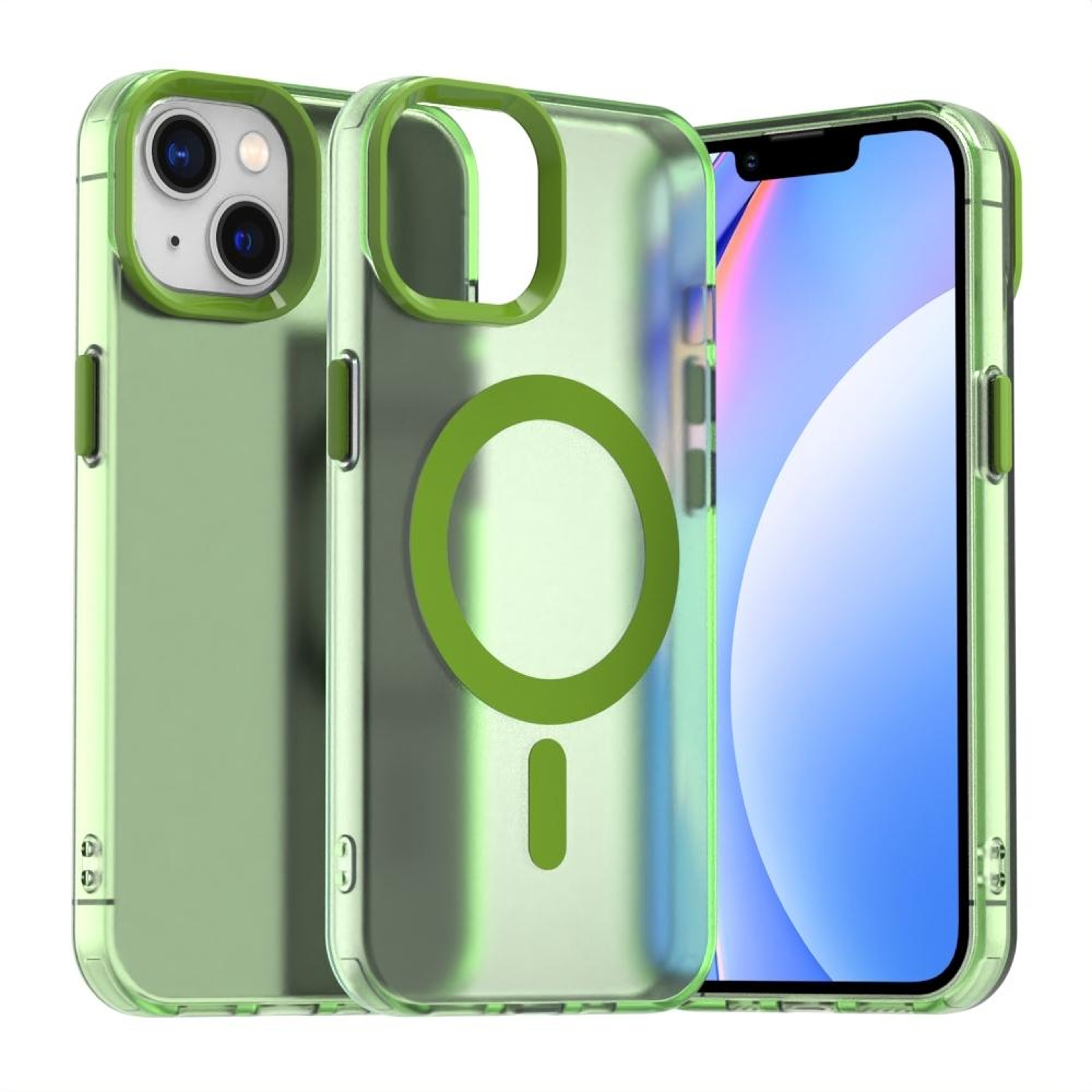 Candy MagSafe Hybrid TPU PC Protective Case for iPhone 17e 16e Wireless Charging Compatible – view 68