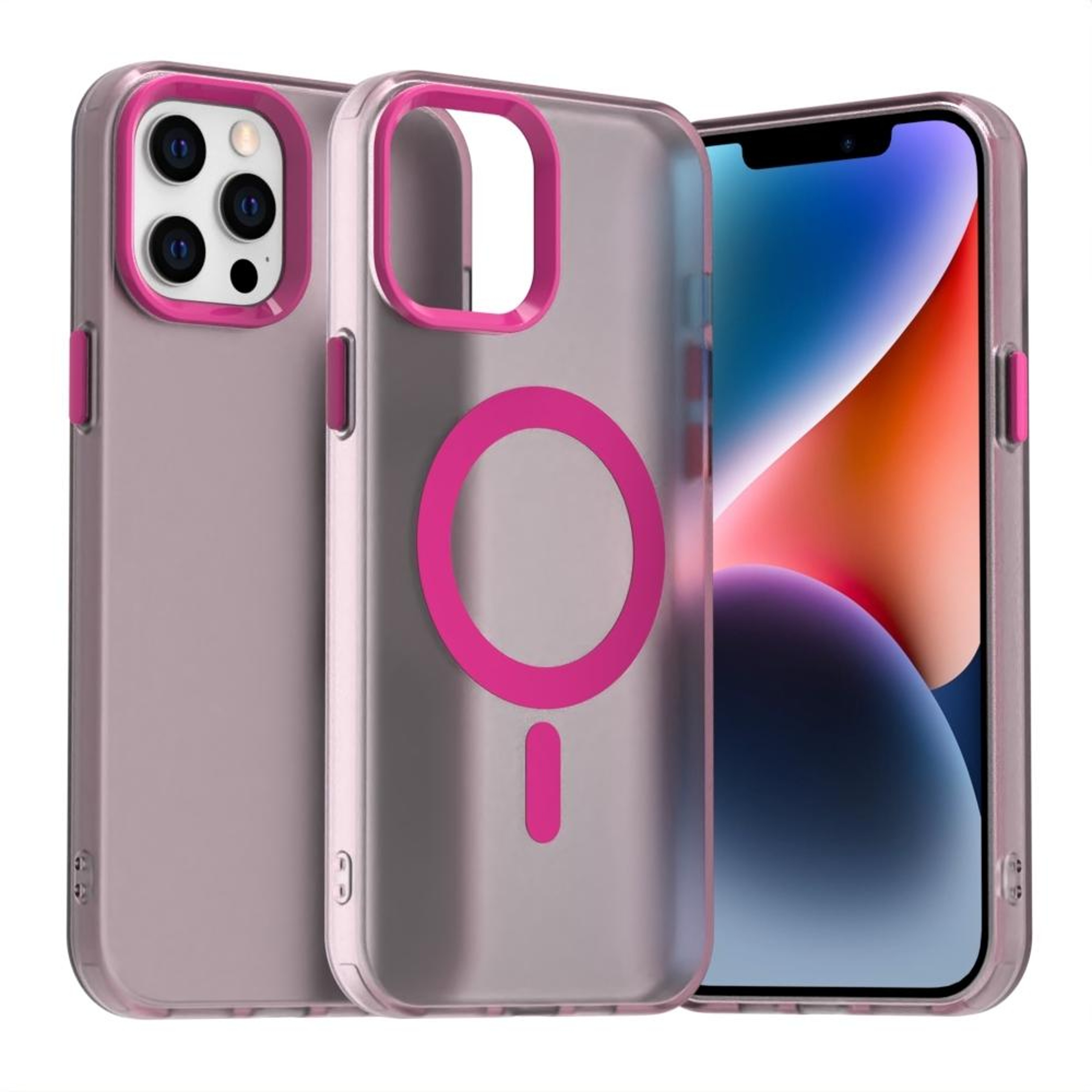 Candy MagSafe Hybrid TPU PC Protective Case for iPhone 17e 16e Wireless Charging Compatible – view 73