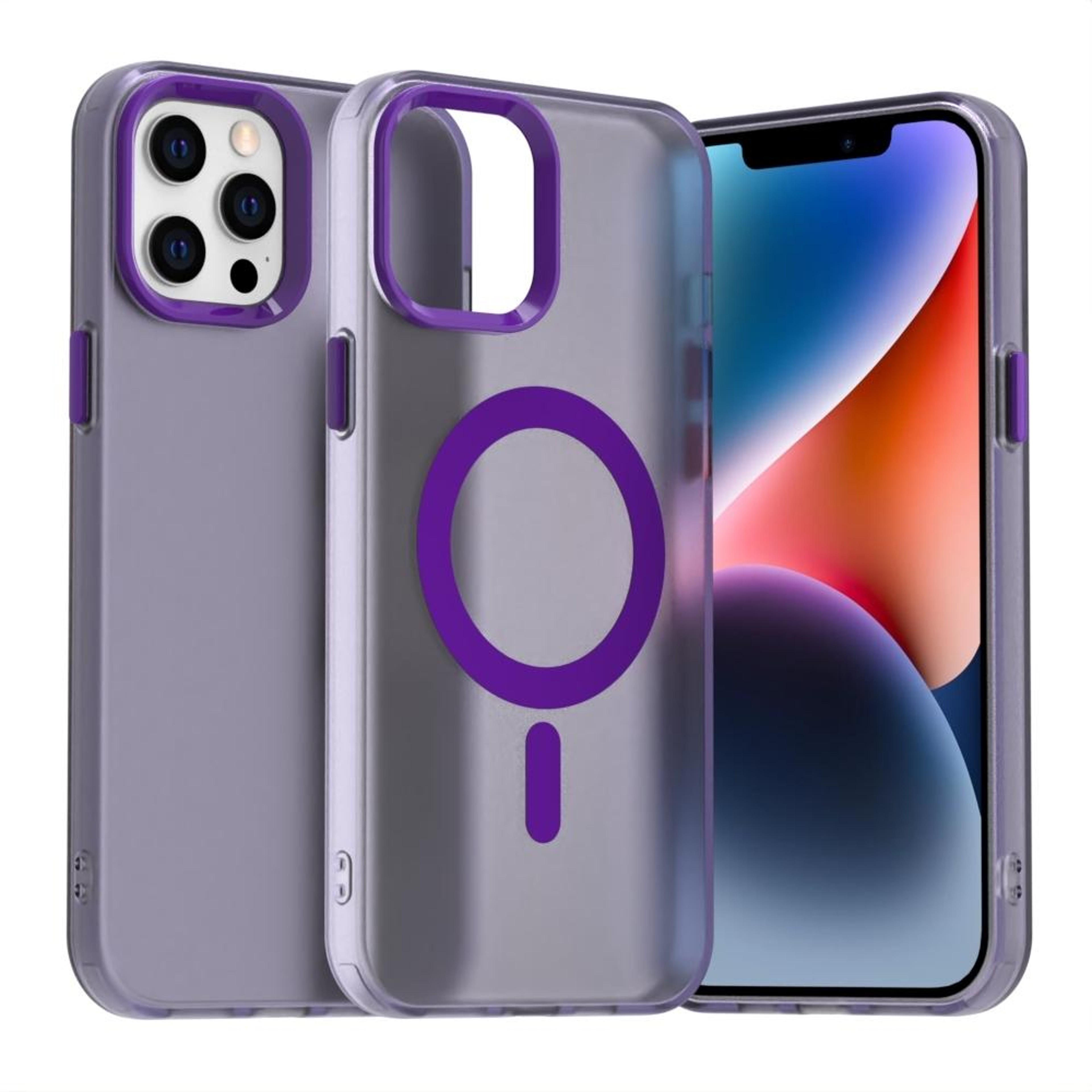 Candy MagSafe Hybrid TPU PC Protective Case for iPhone 17e 16e Wireless Charging Compatible – view 76