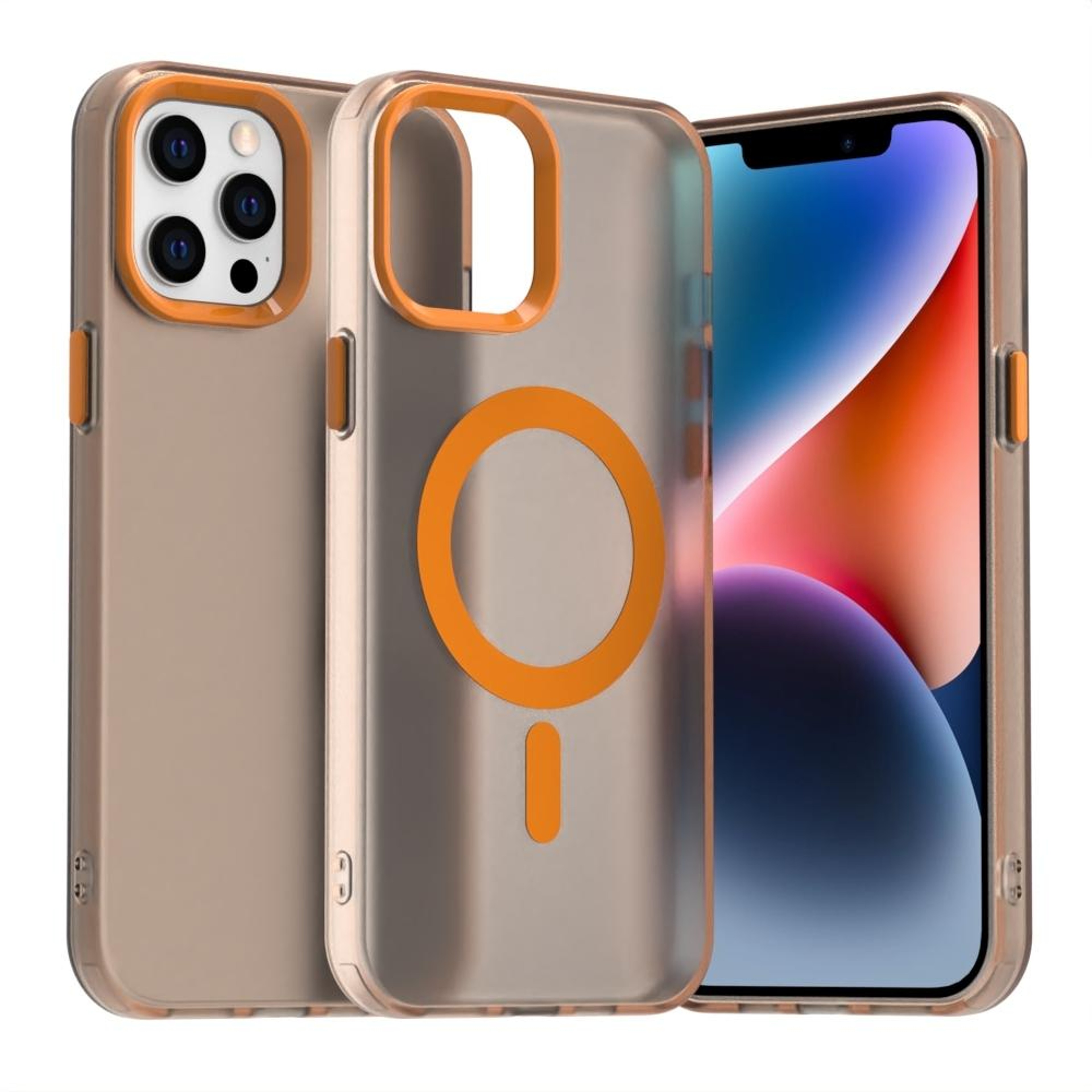 Candy MagSafe Hybrid TPU PC Protective Case for iPhone 17e 16e Wireless Charging Compatible – view 79