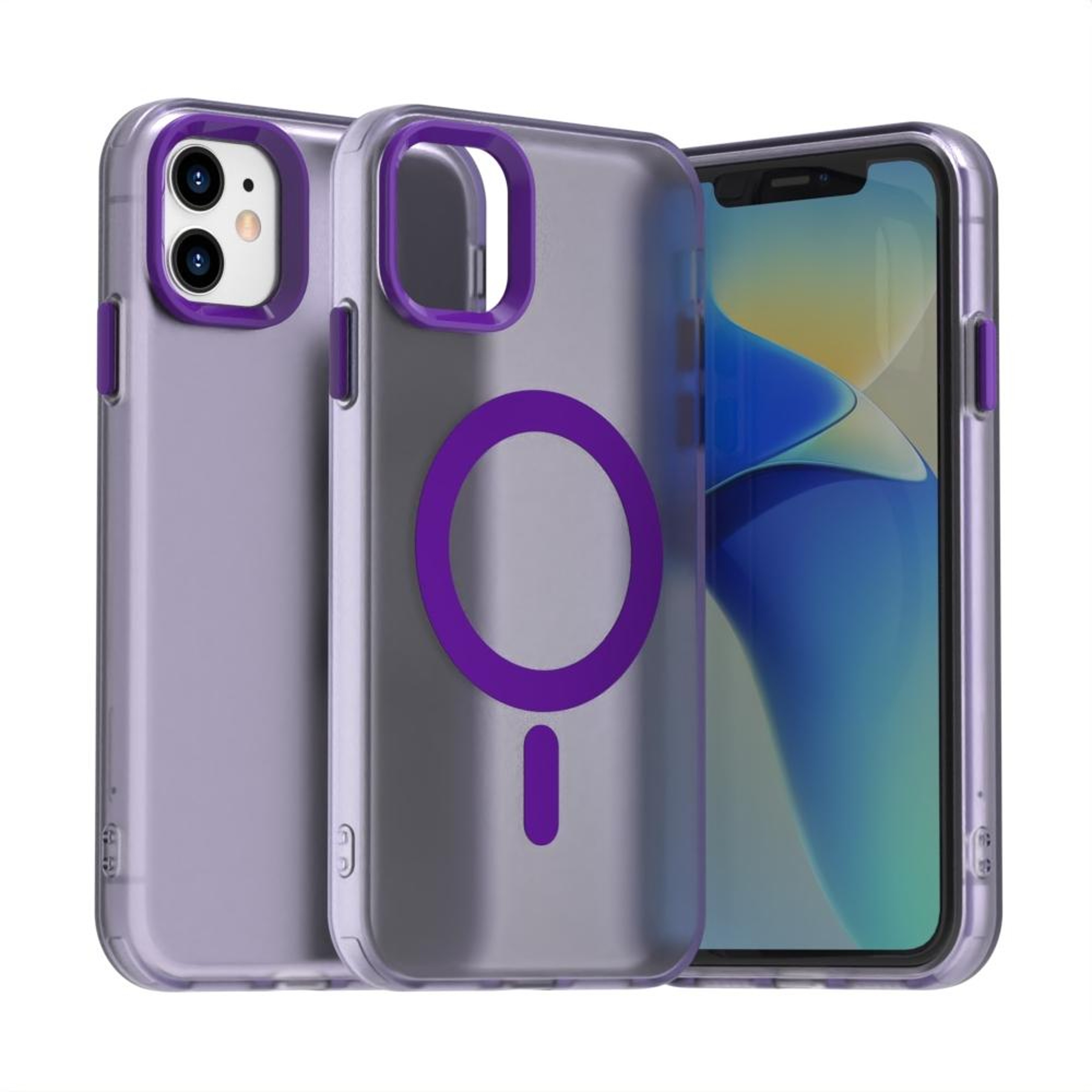 Candy MagSafe Hybrid TPU PC Protective Case for iPhone 17e 16e Wireless Charging Compatible – view 104