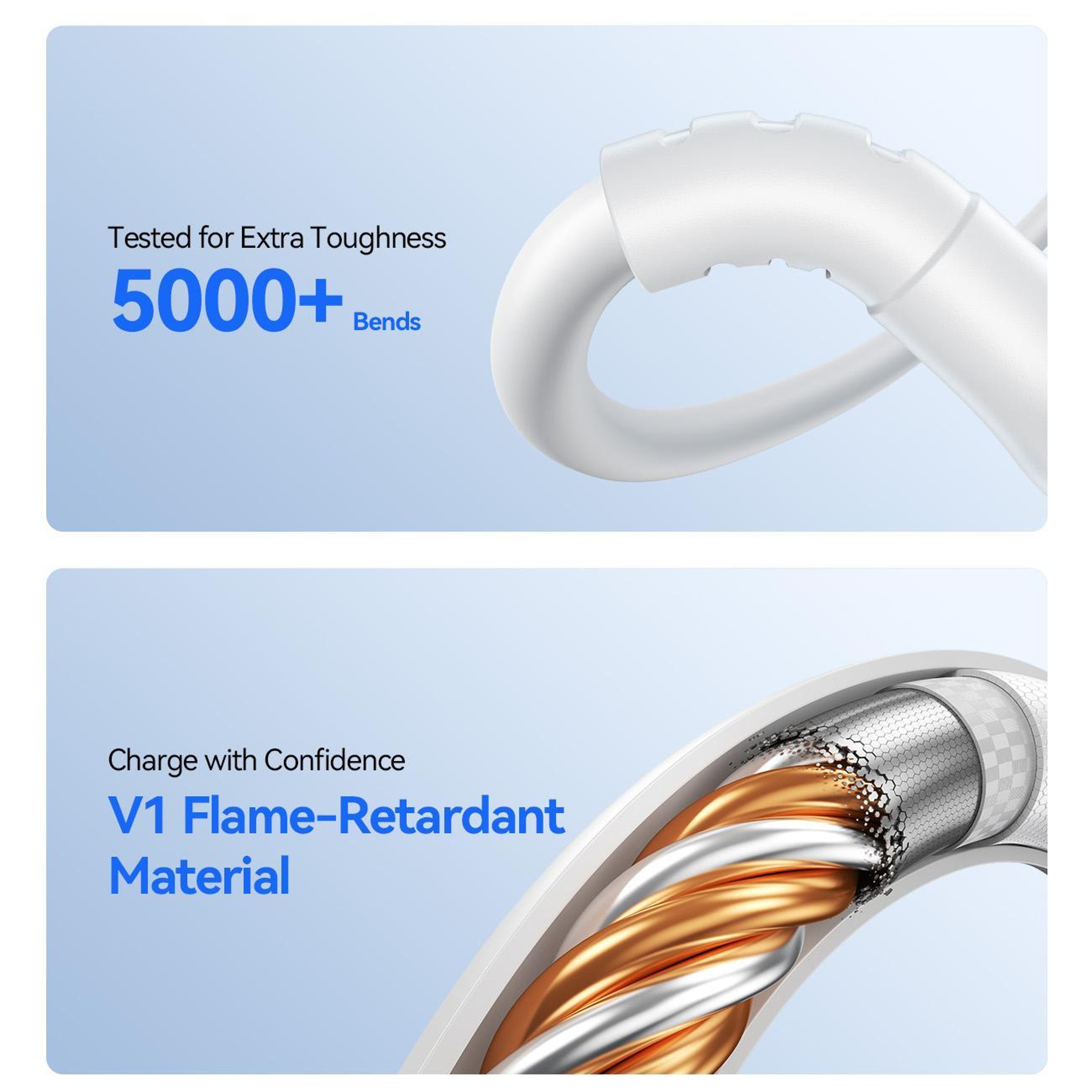 A61 OmniGo 3 in 1 USB C Multi Charging Cable Fast Charge Type C to Lightning Micro USB – view 6