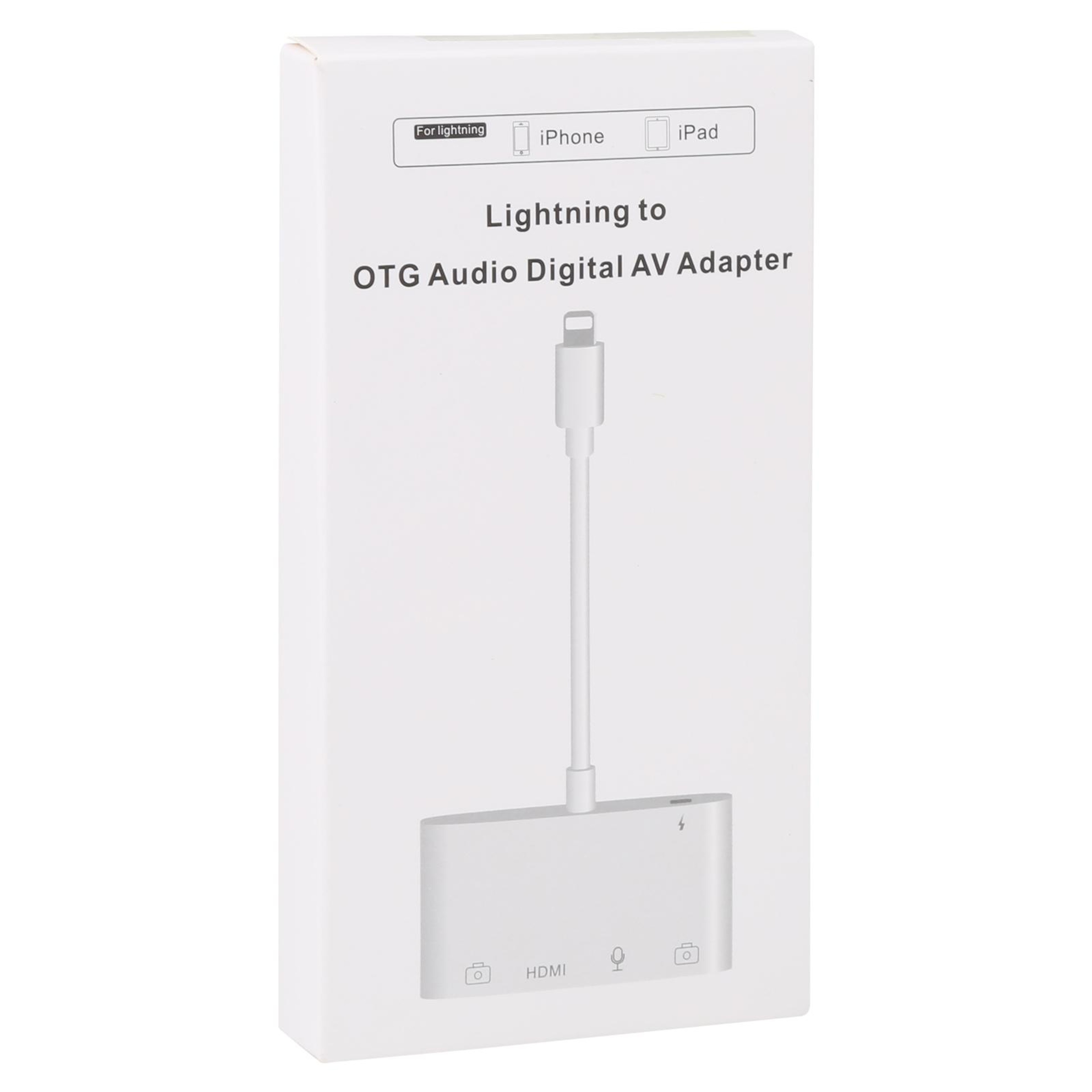4 in 1 Lightning to HDMI Adapter with USB AUX OTG Cable for iPhone iPad 1080P Screen Mirroring – view 5