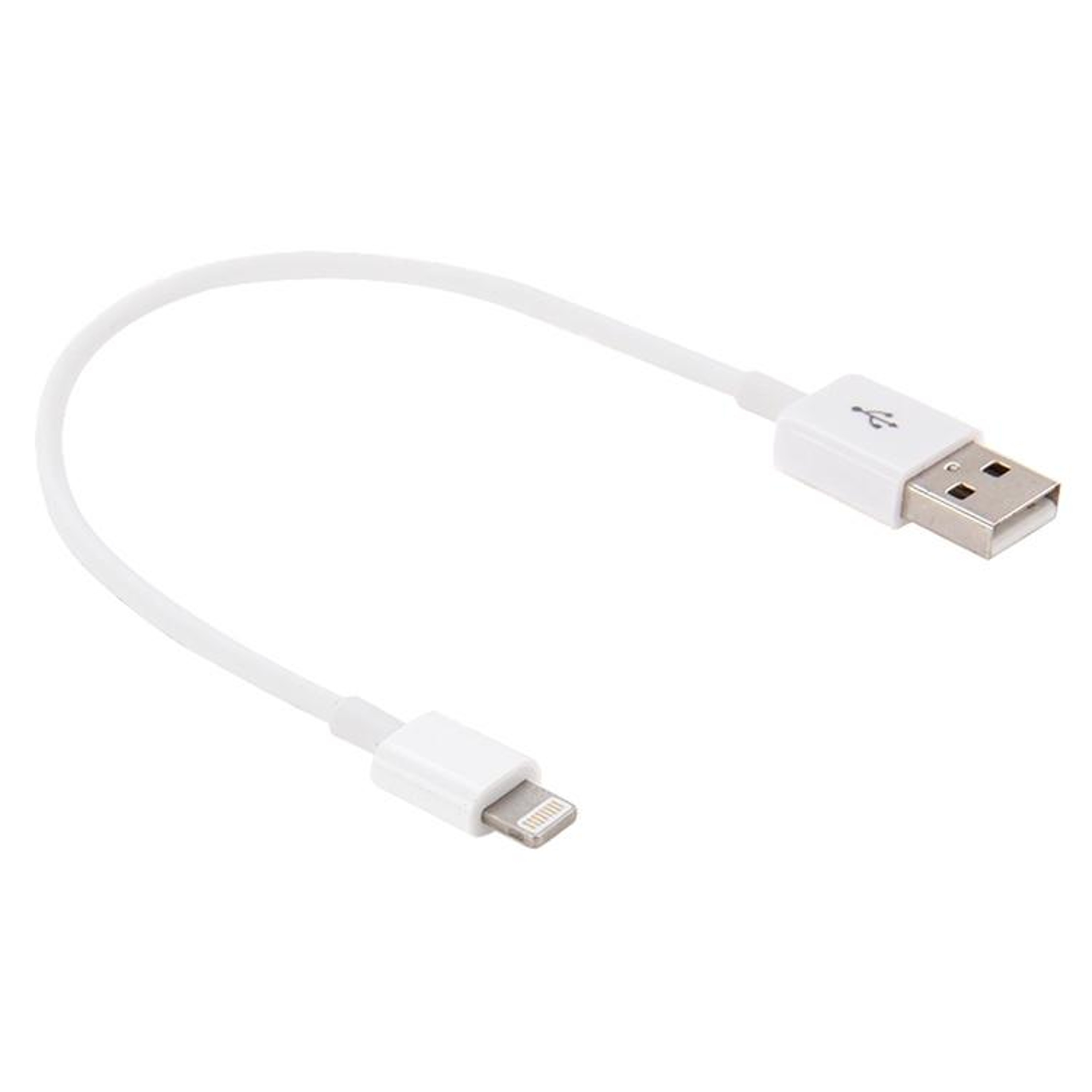 20cm USB 2.0 to 8 Pin Lightning Charging & Data Cable – Compact iPhone Sync Cord – view 7