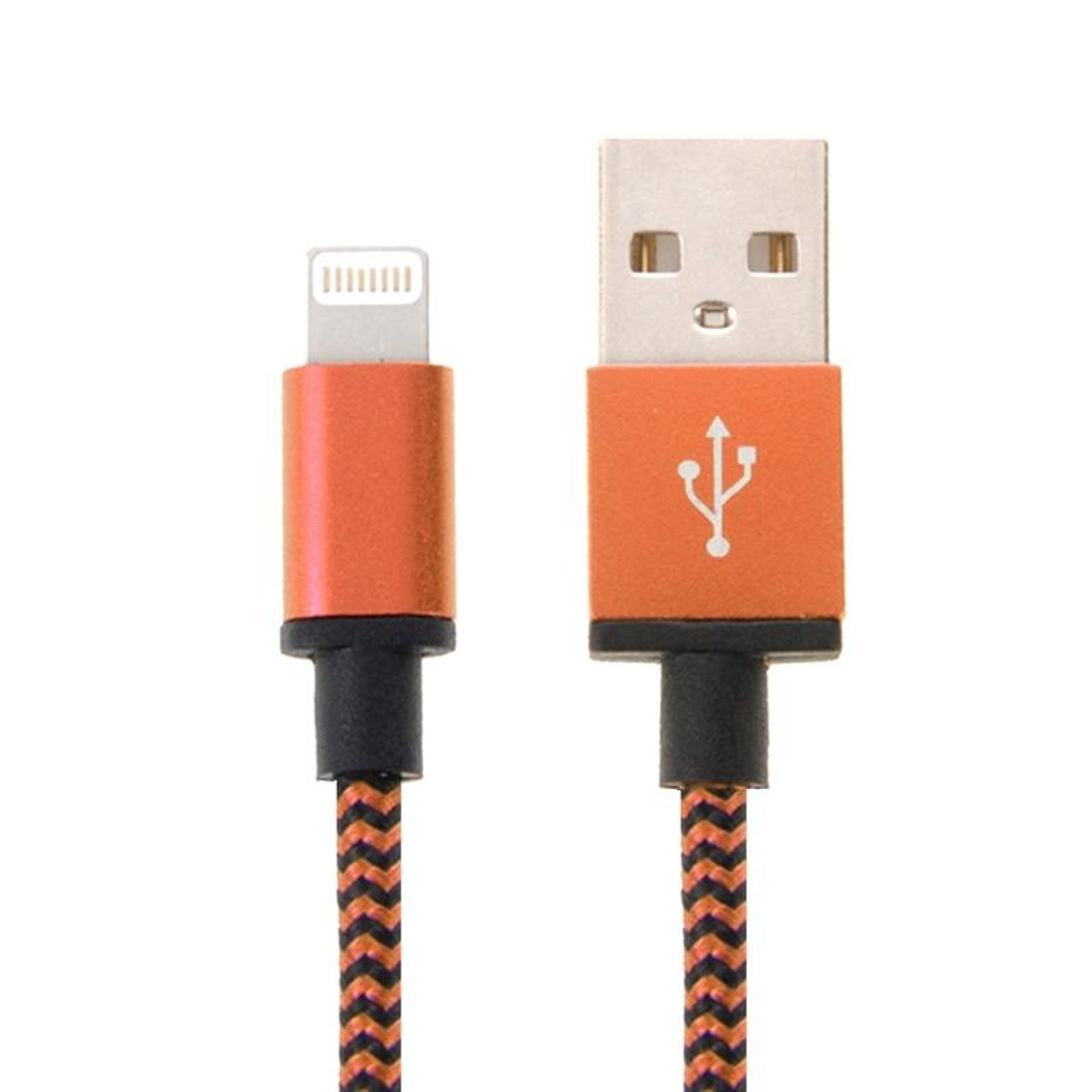 2A Woven Braided USB To Lightning Charging  Sync Cable 1m Green 6