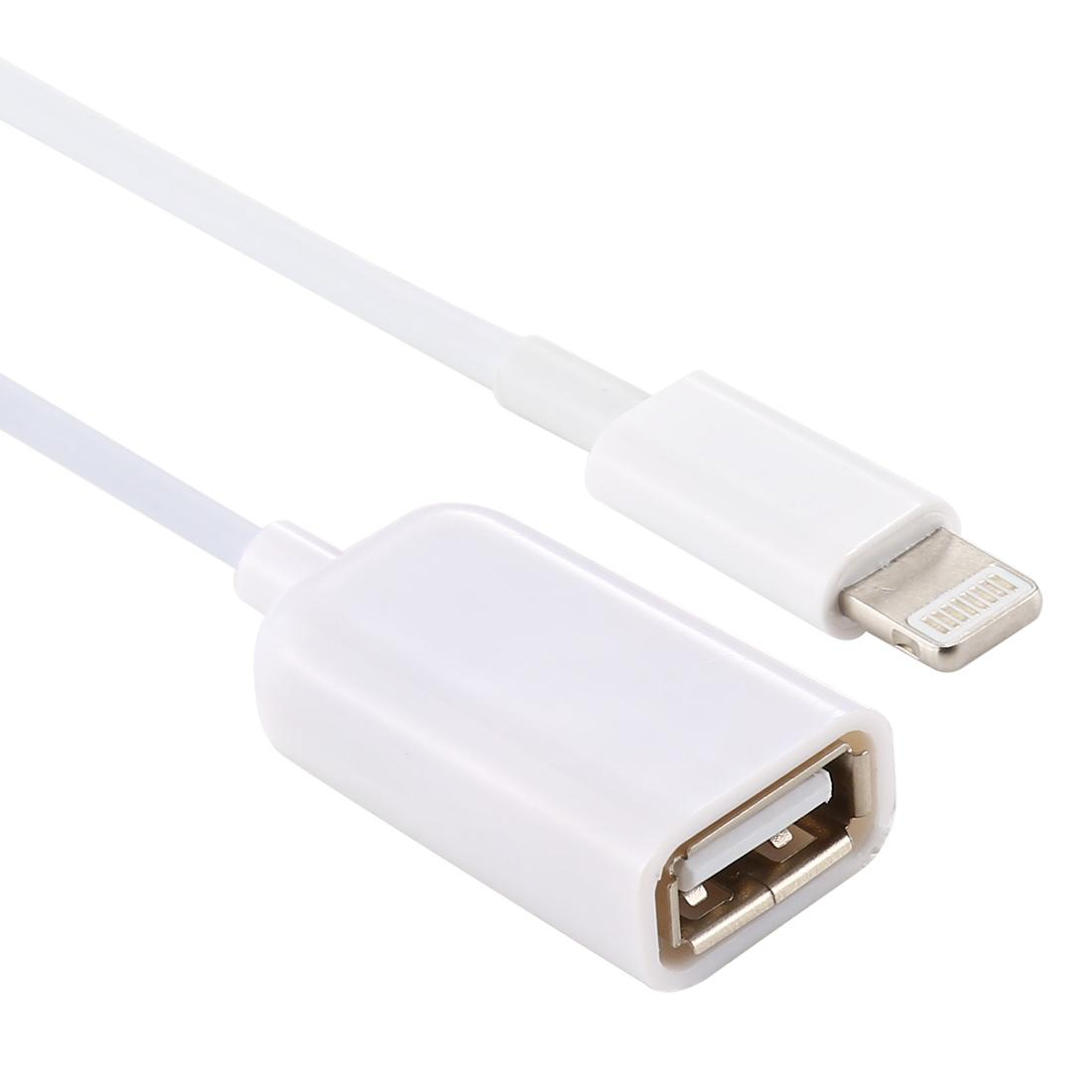 Lightning OTG Adapter USB Female to 8 Pin iPhone Data Cable 18cm for iOS Devices – view 3