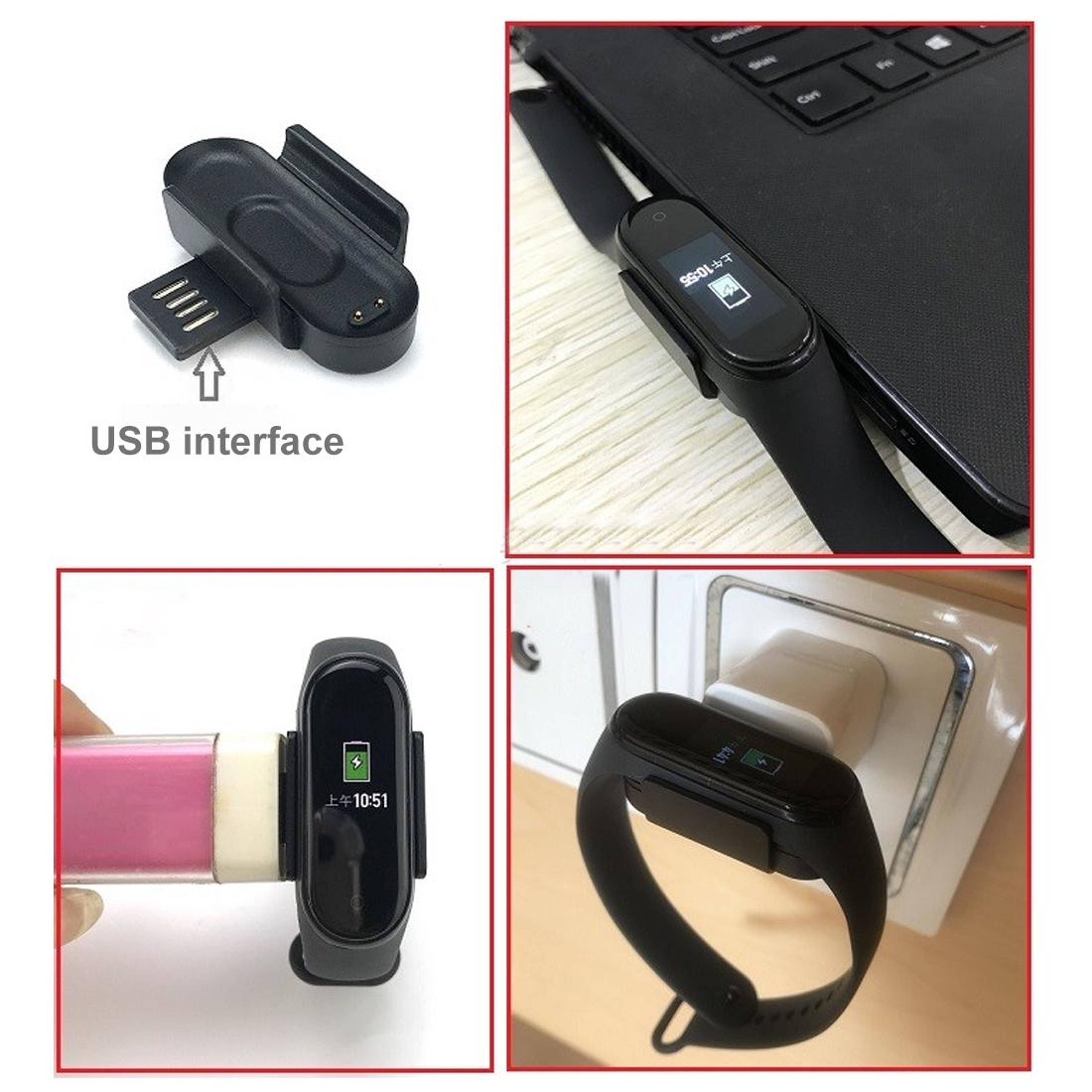 Xiaomi Mi Band 4 Charging Dock with 1m Cable Smart Watch Charger Stand Base – view 7