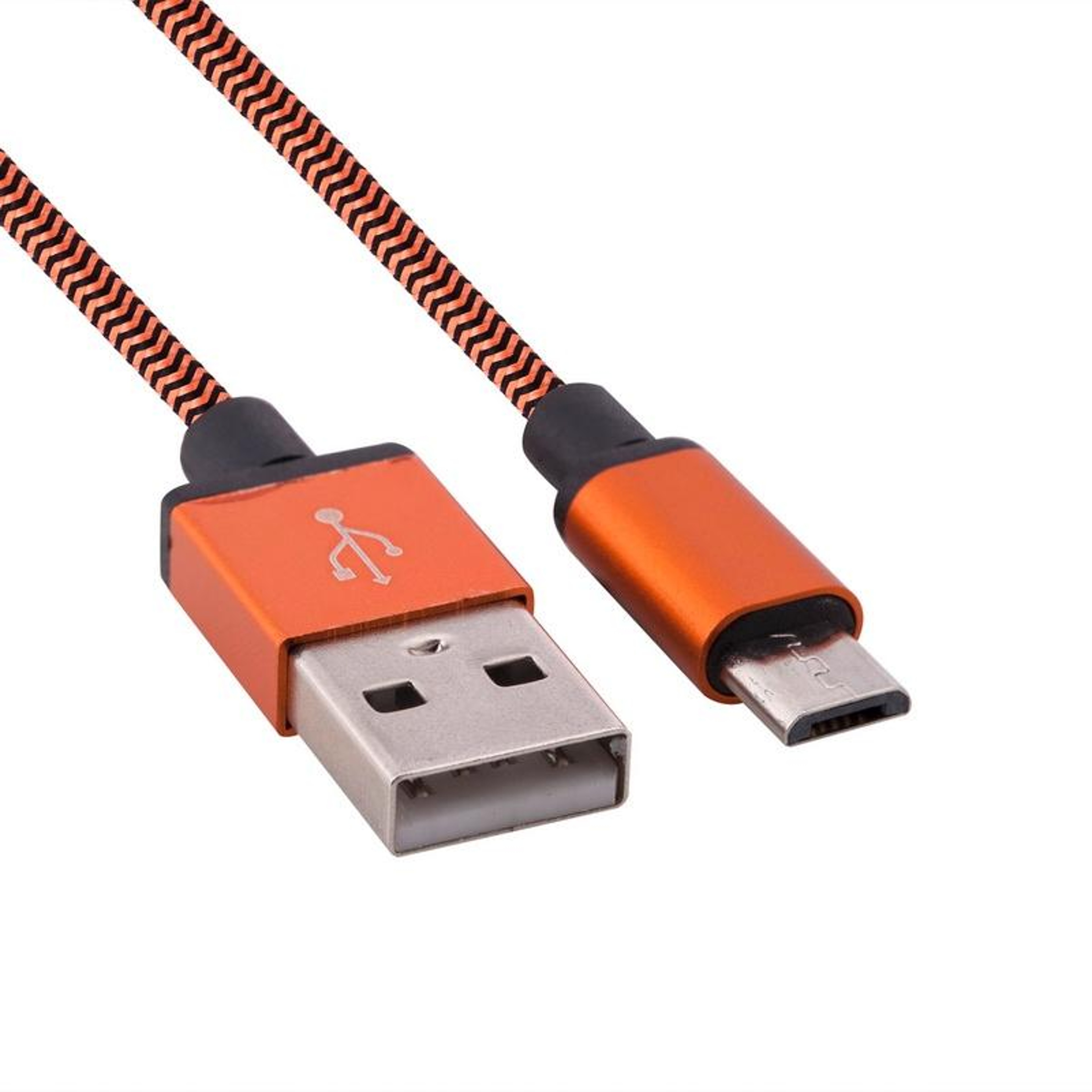 1m Woven Braided Micro USB to USB 2.0 Fast Charging & Data Sync Cable – view 7