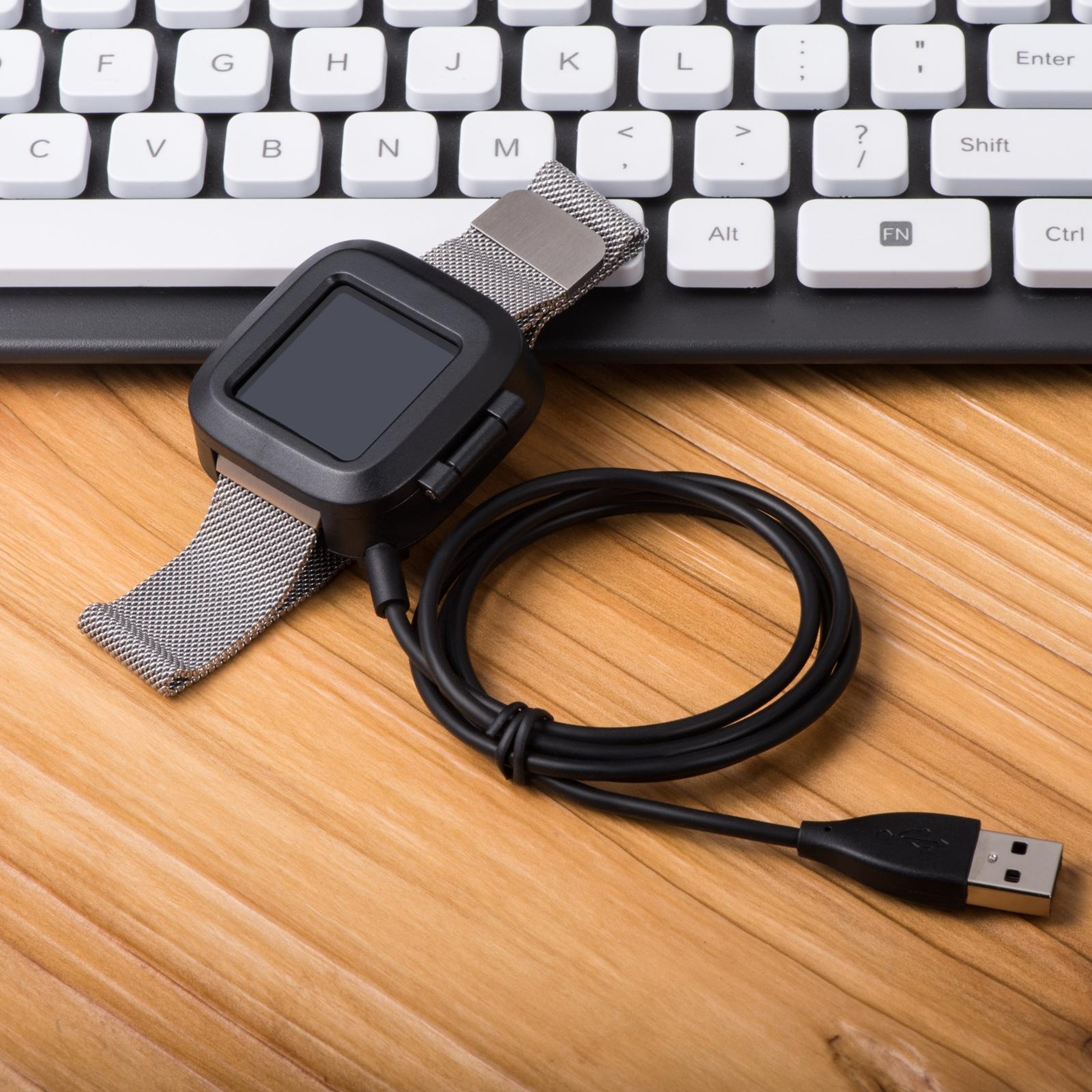Fitbit Versa 2 Charger Cable Fast USB Charging Dock 90cm Durable Replacement – view 6
