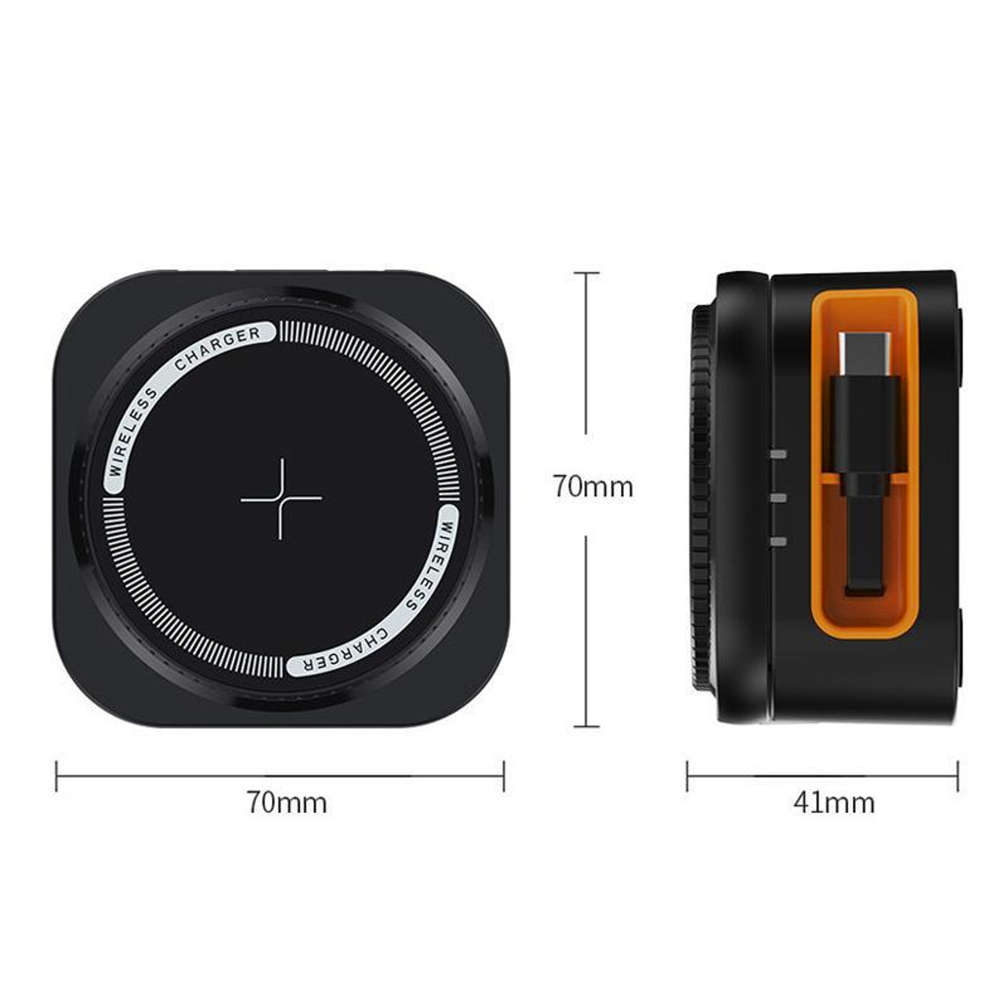 15W 3 in 1 Magnetic Wireless Charger Stand Foldable Retractable Fast Charging Dock – view 9