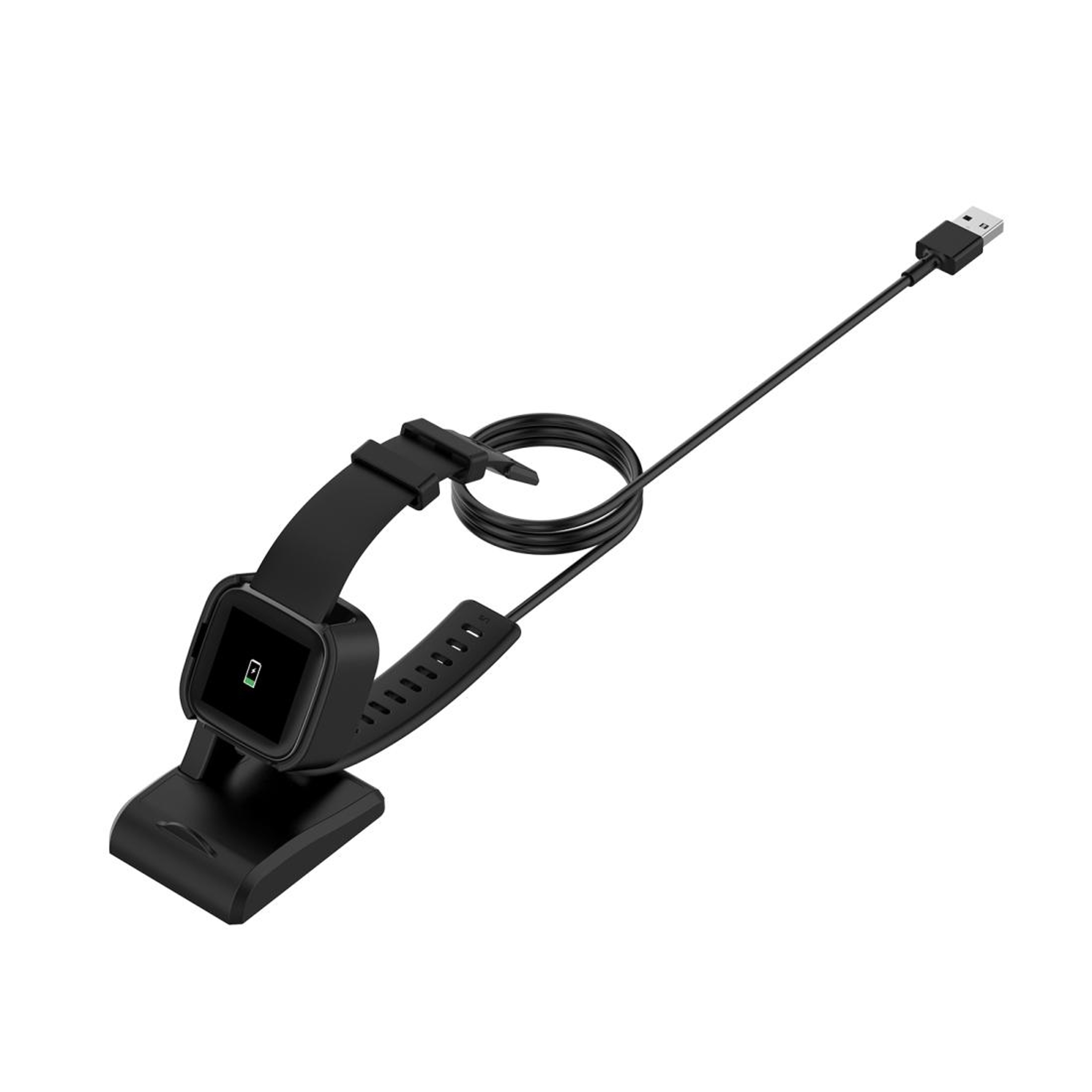 Fitbit Versa 2 Charger Dock Fast USB Charging Cable 1m Durable Replacement Stand – view 5