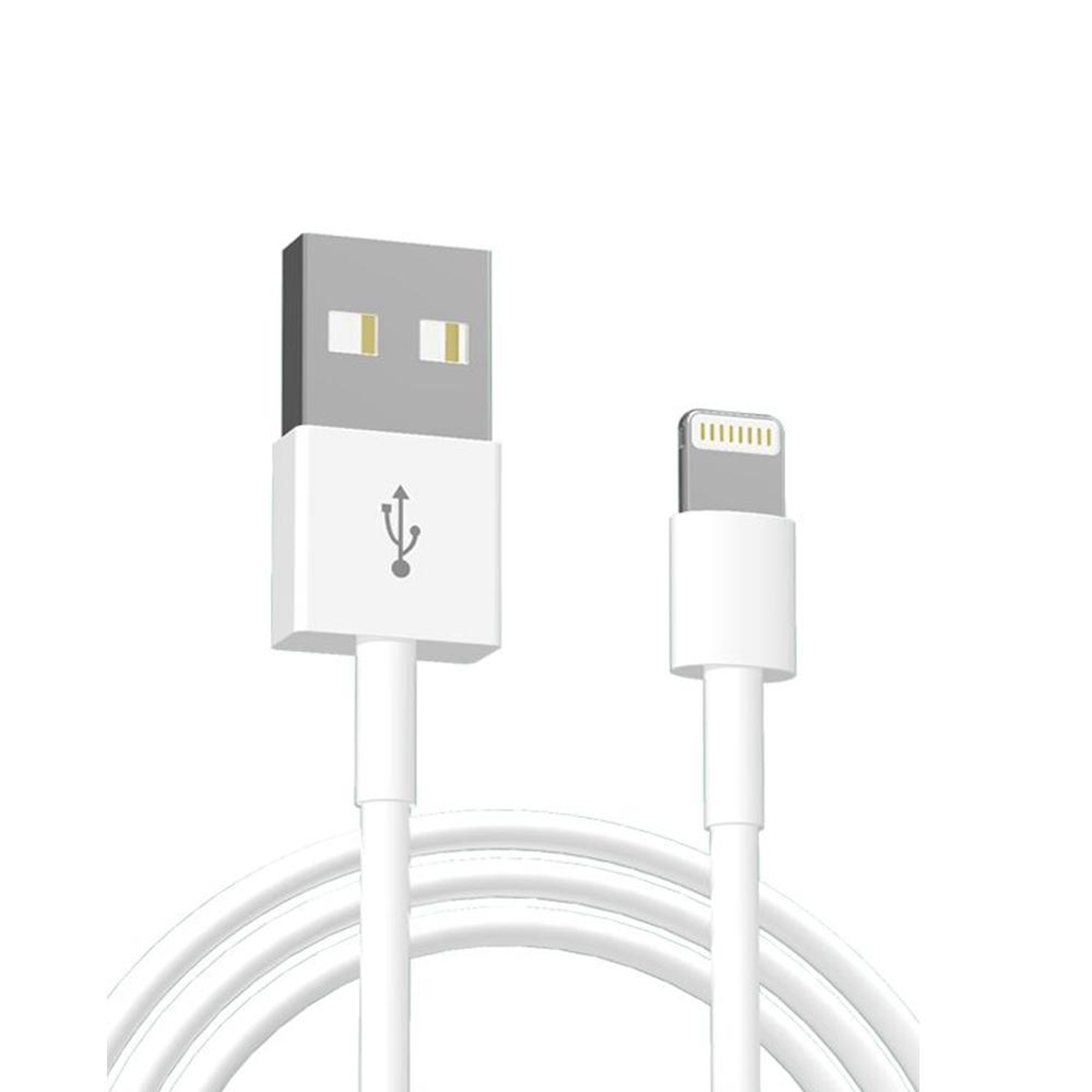 Dual USB Travel Charger With 8 Pin Cable Fast Charging Compact  Adapter 3