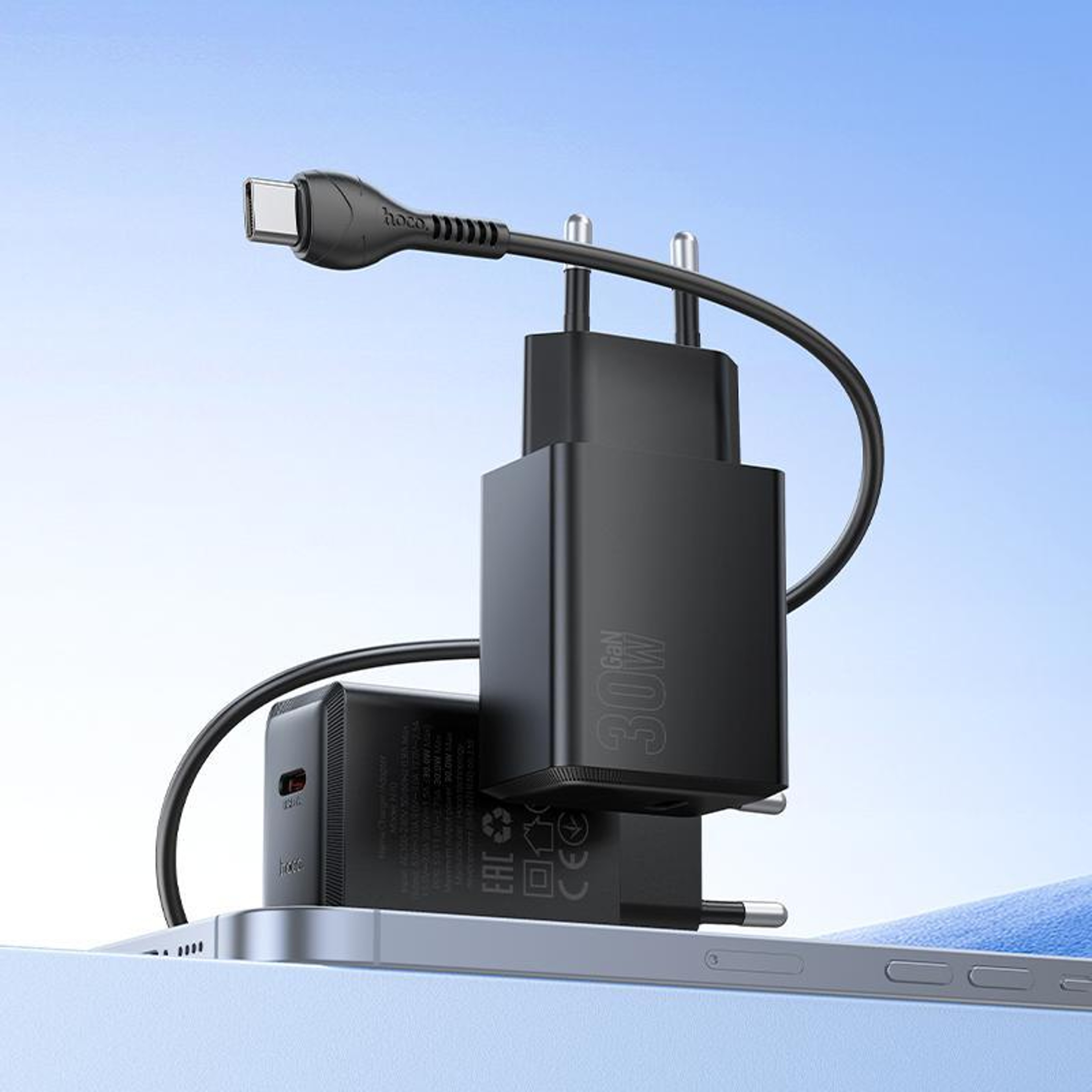 N70 30W USB-C Fast Charger with Cable PD Wall Adapter Kit – view 5