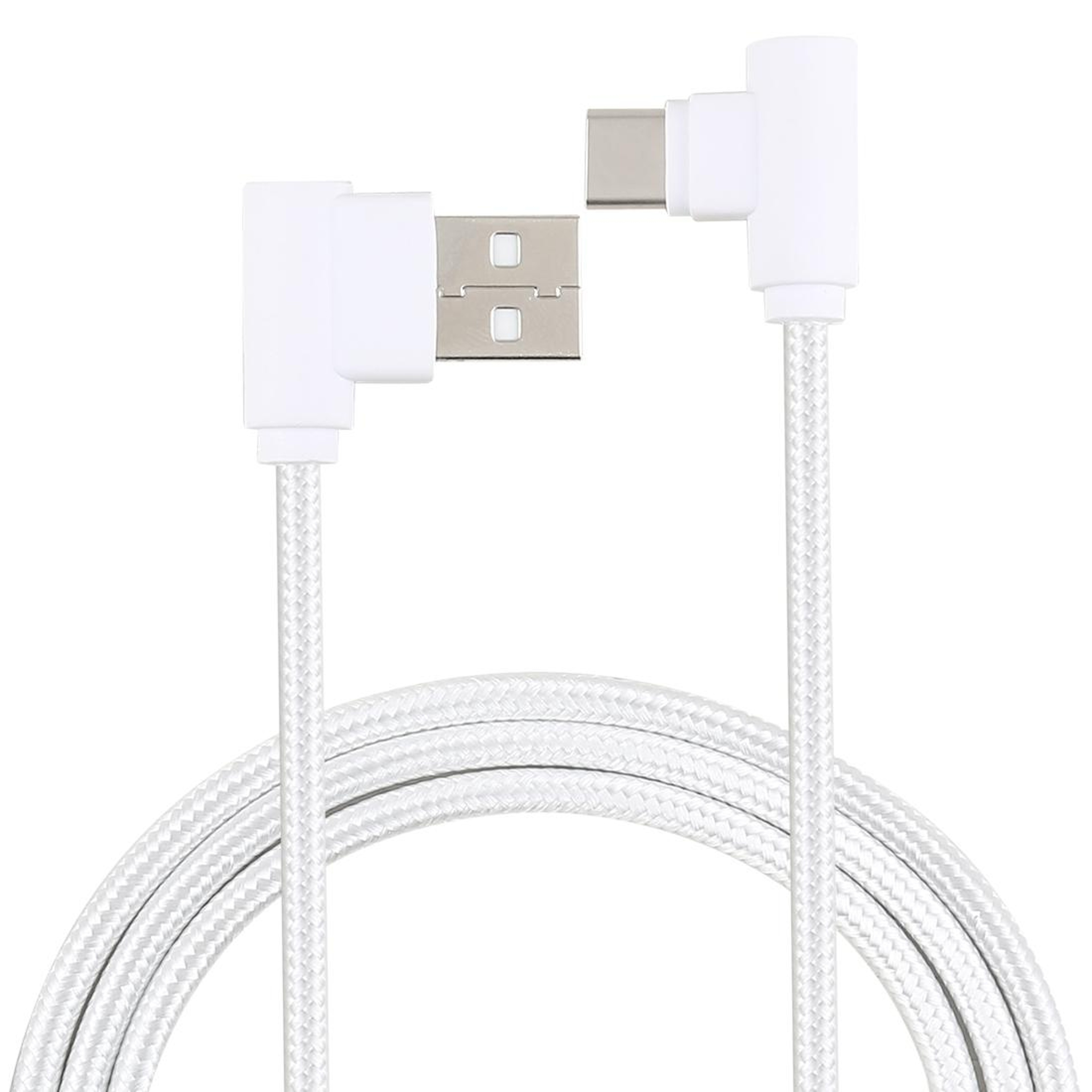 USBC 90 Degree Elbow Charging Cable 12m 2A Fast USB 31 TypeC Data Cable 5