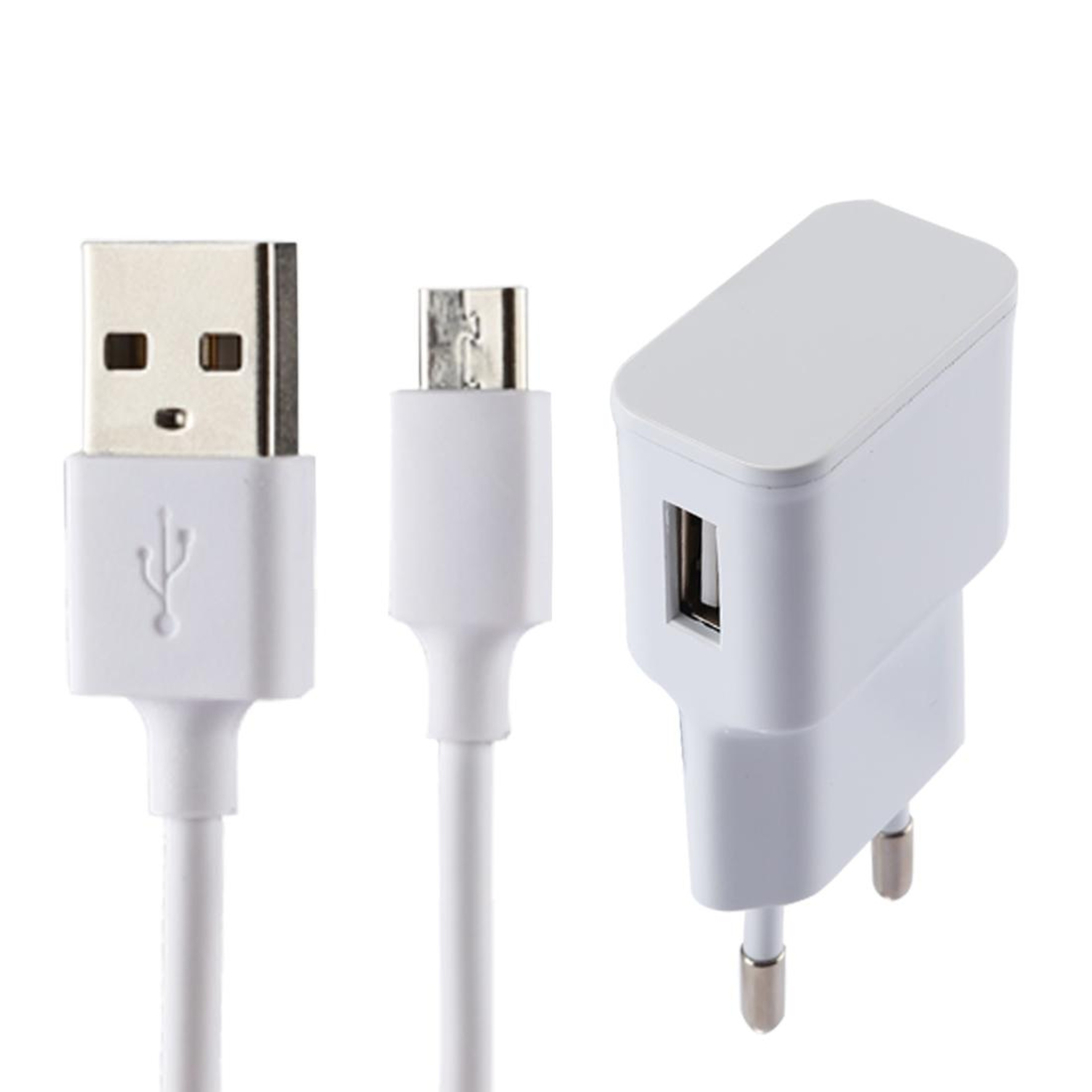 Fast Charge 5V 2.1A USB Wall Charger with Micro USB Cable Smart Power Adapter – view 9