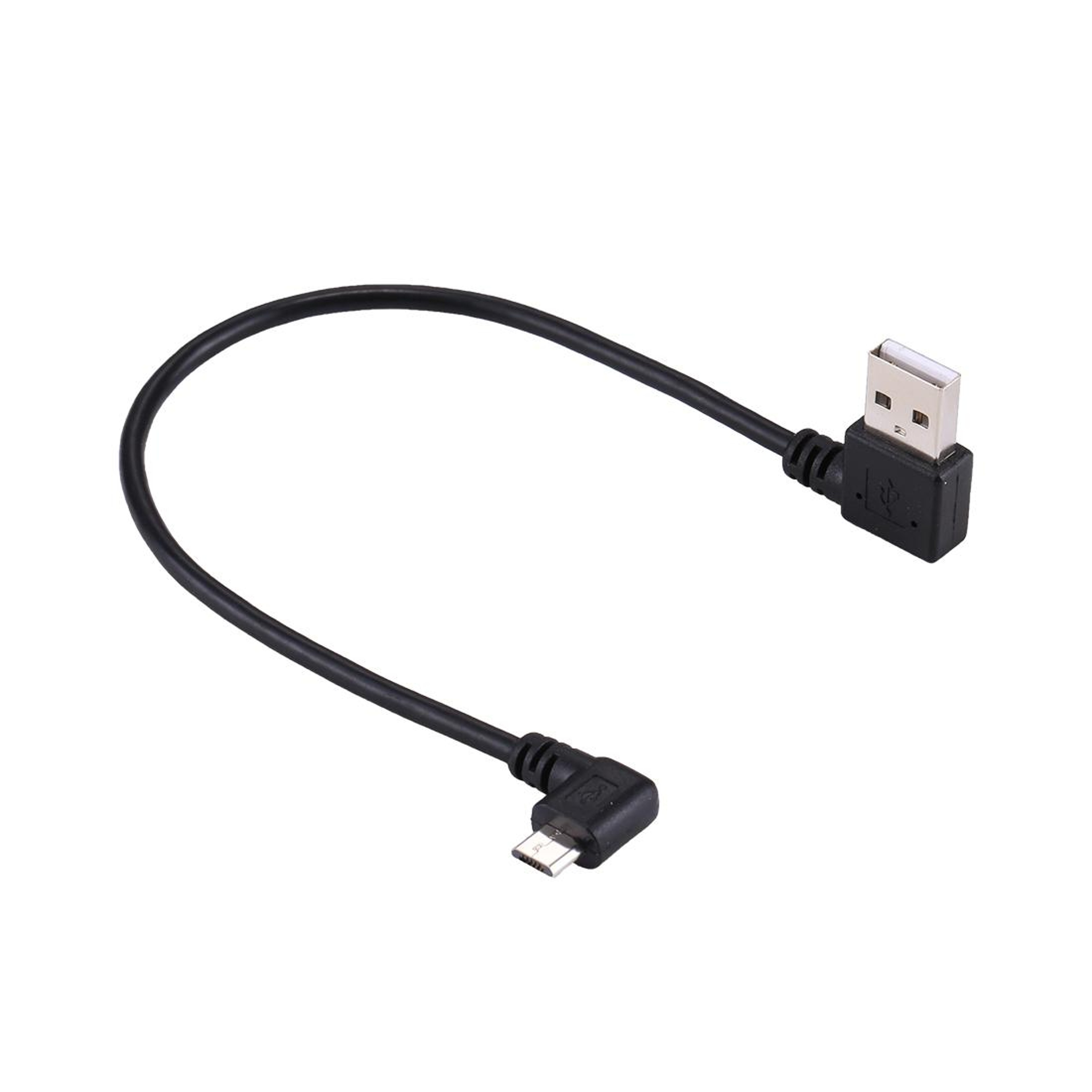 24cm Right Angle Micro USB Elbow Charging Cable for Fast Convenient Charging – view 4
