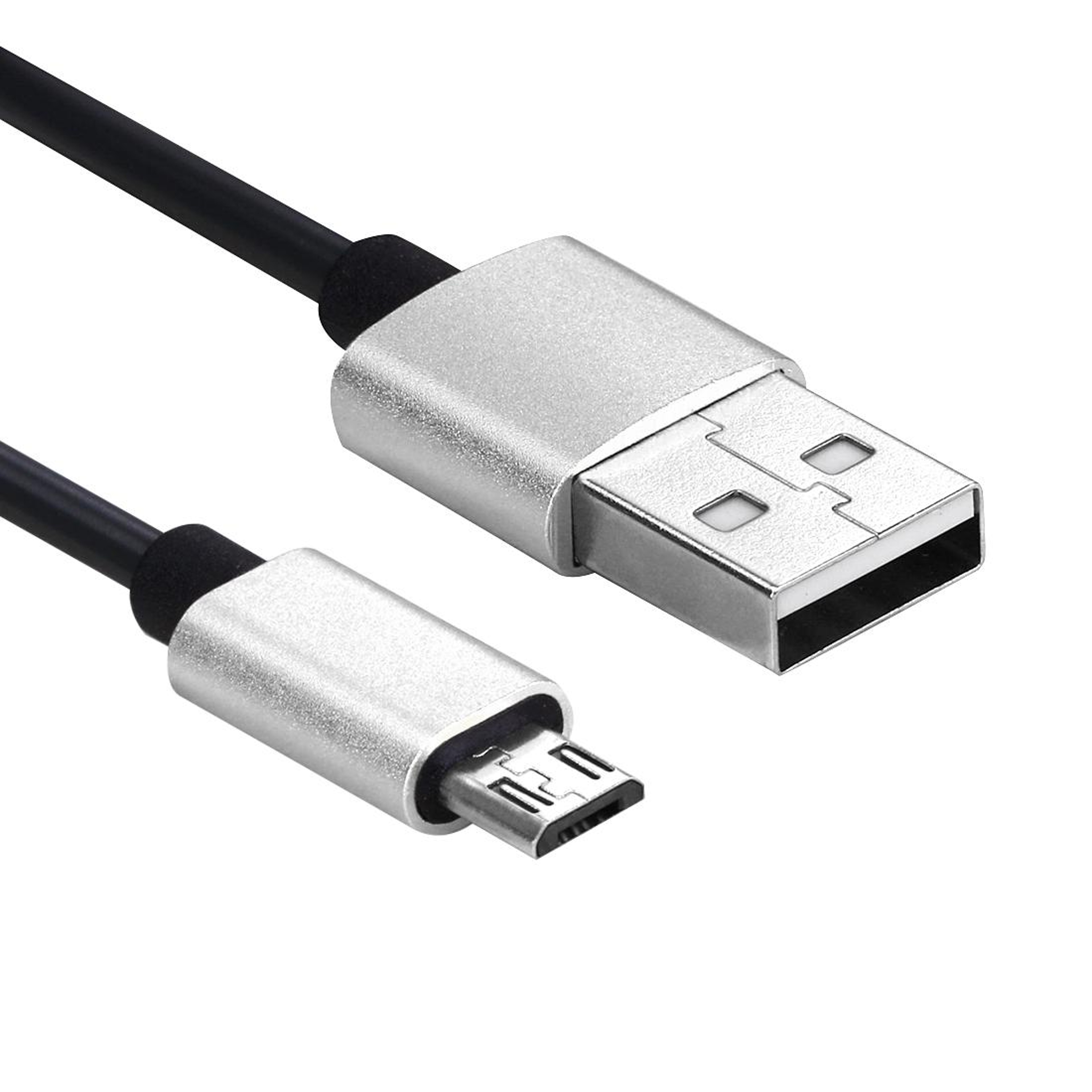 Flexible Coiled Micro USB Cable Fast Charging & Data Sync Stretch Cable – view 3