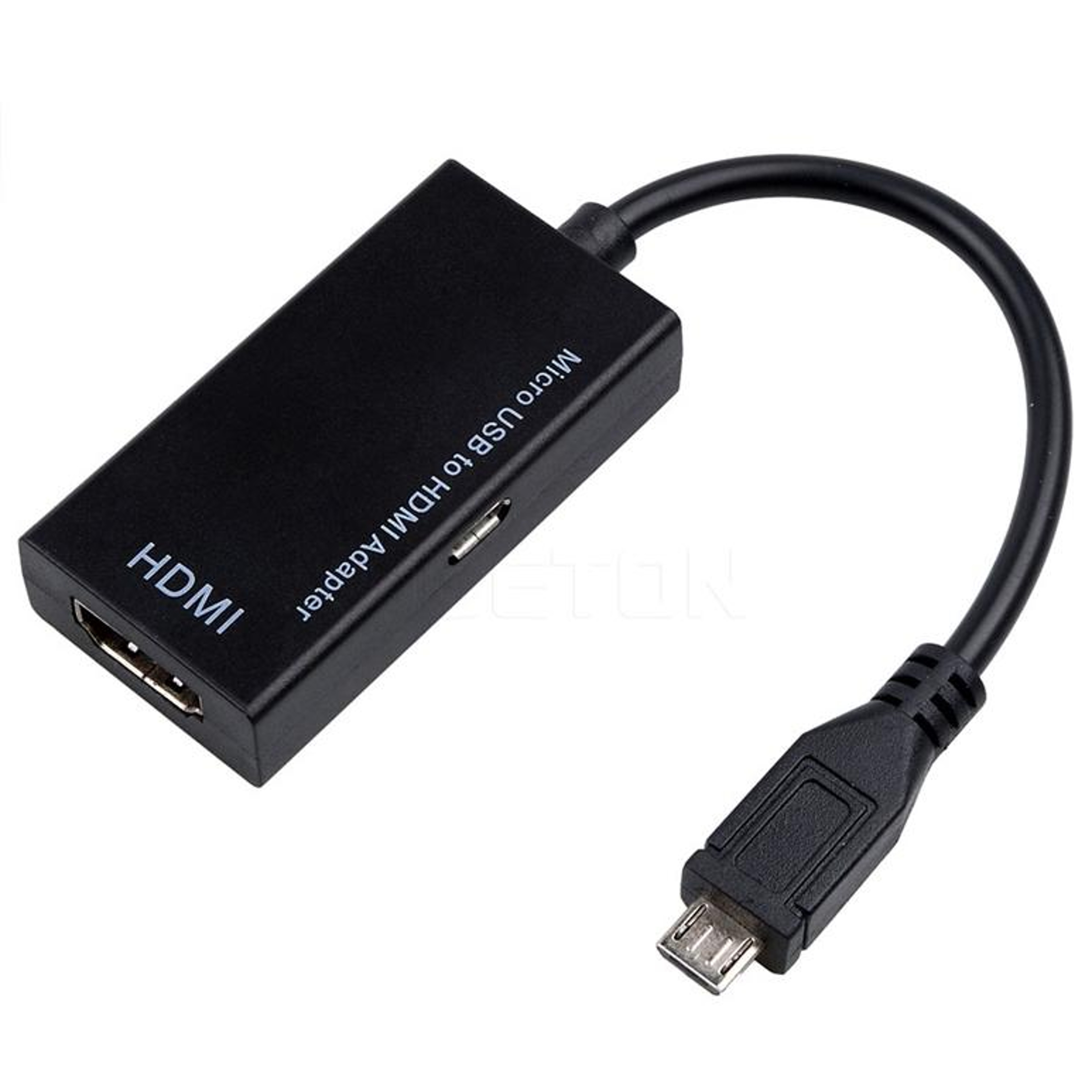 Micro USB to HDMI Adapter Cable 1080P MHL for Samsung & Huawei TV Connection – view 1