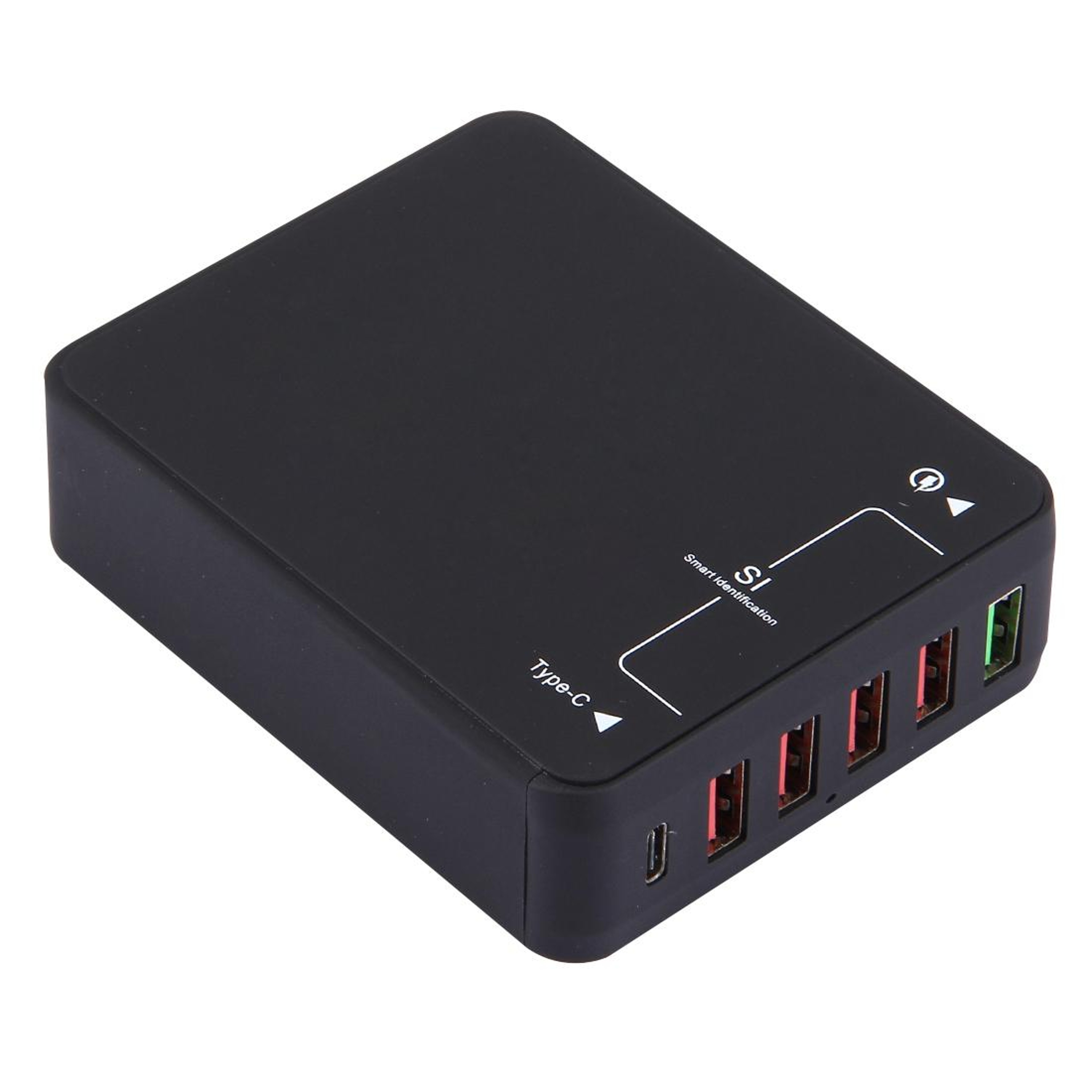 6-Port USB Desktop Charger Quick Charge 3.0 USB-C Fast Charging Station – view 1