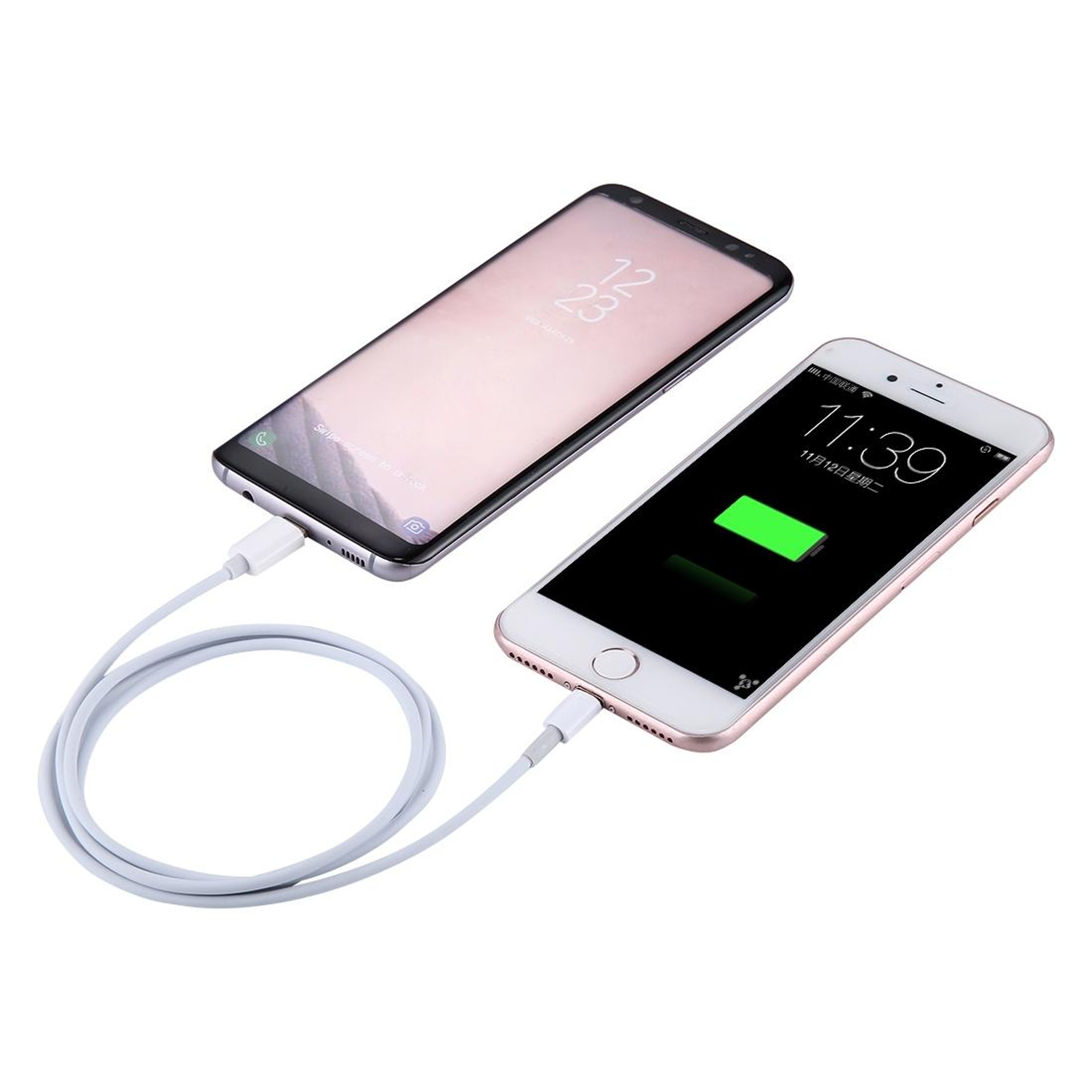 1m USB-C to Lightning Cable Type-C to 8 Pin iPhone Charging and Data Sync Cable – view 4