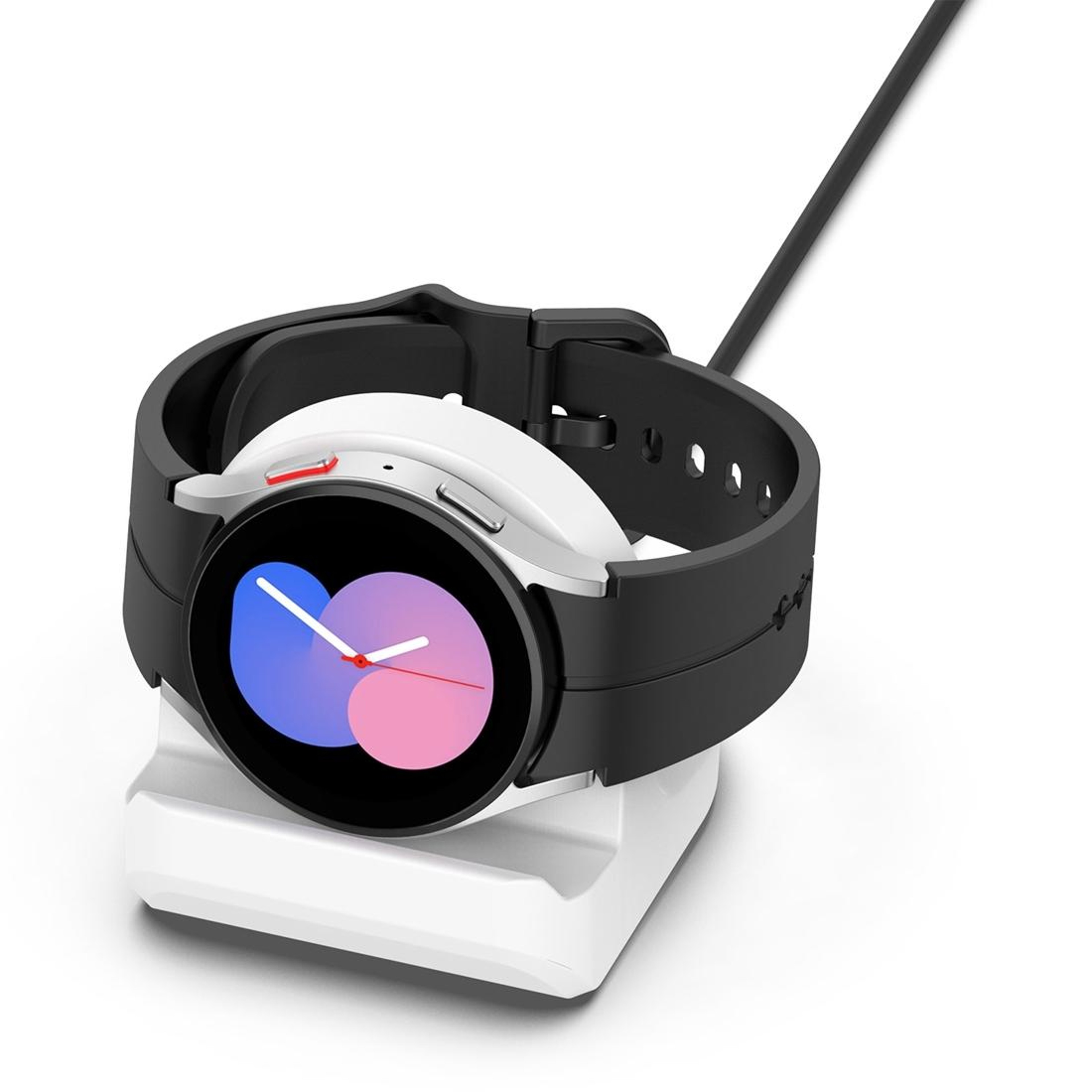 Samsung Galaxy Watch Charging Stand Silicone Charging Bracket with Cable Organizer for Watch Ultra 2025 – view 6