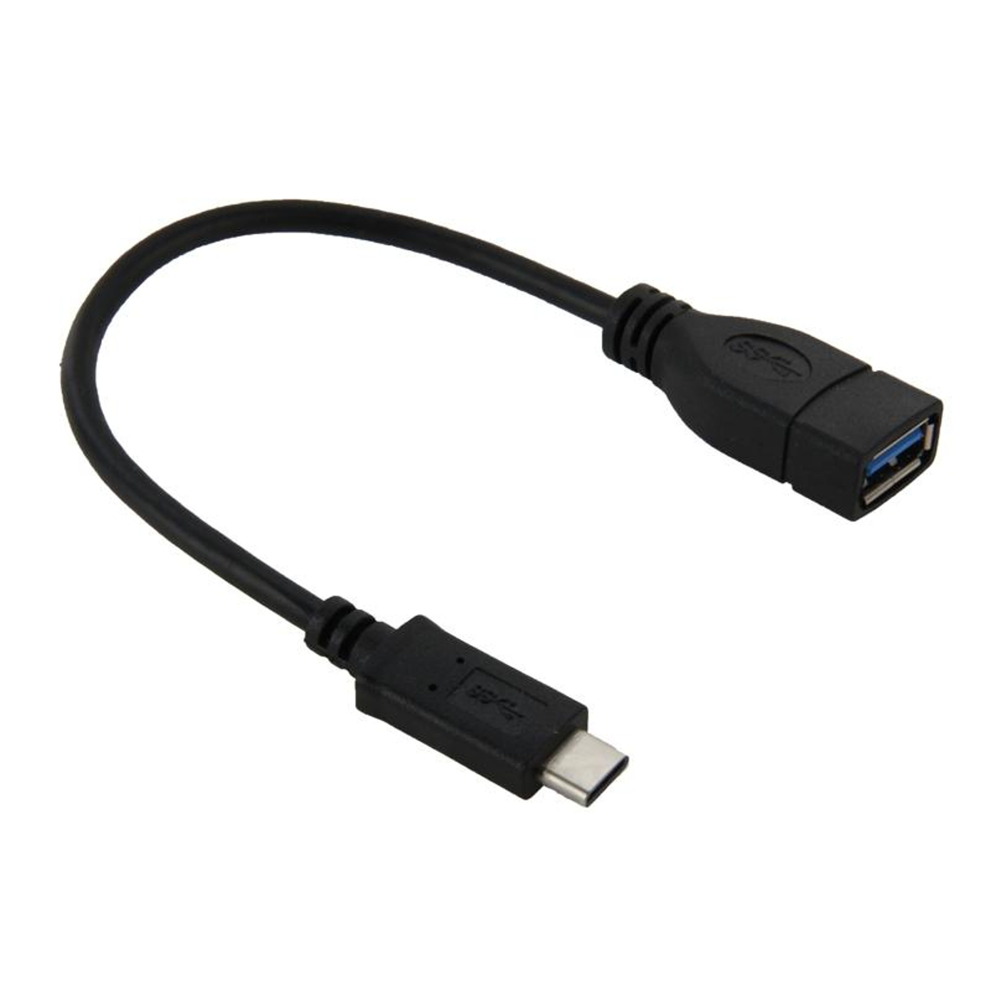 22cm USB-C to USB 3.0 Adapter Cable Type-C 3.1 OTG Data Transfer Cable – view 1