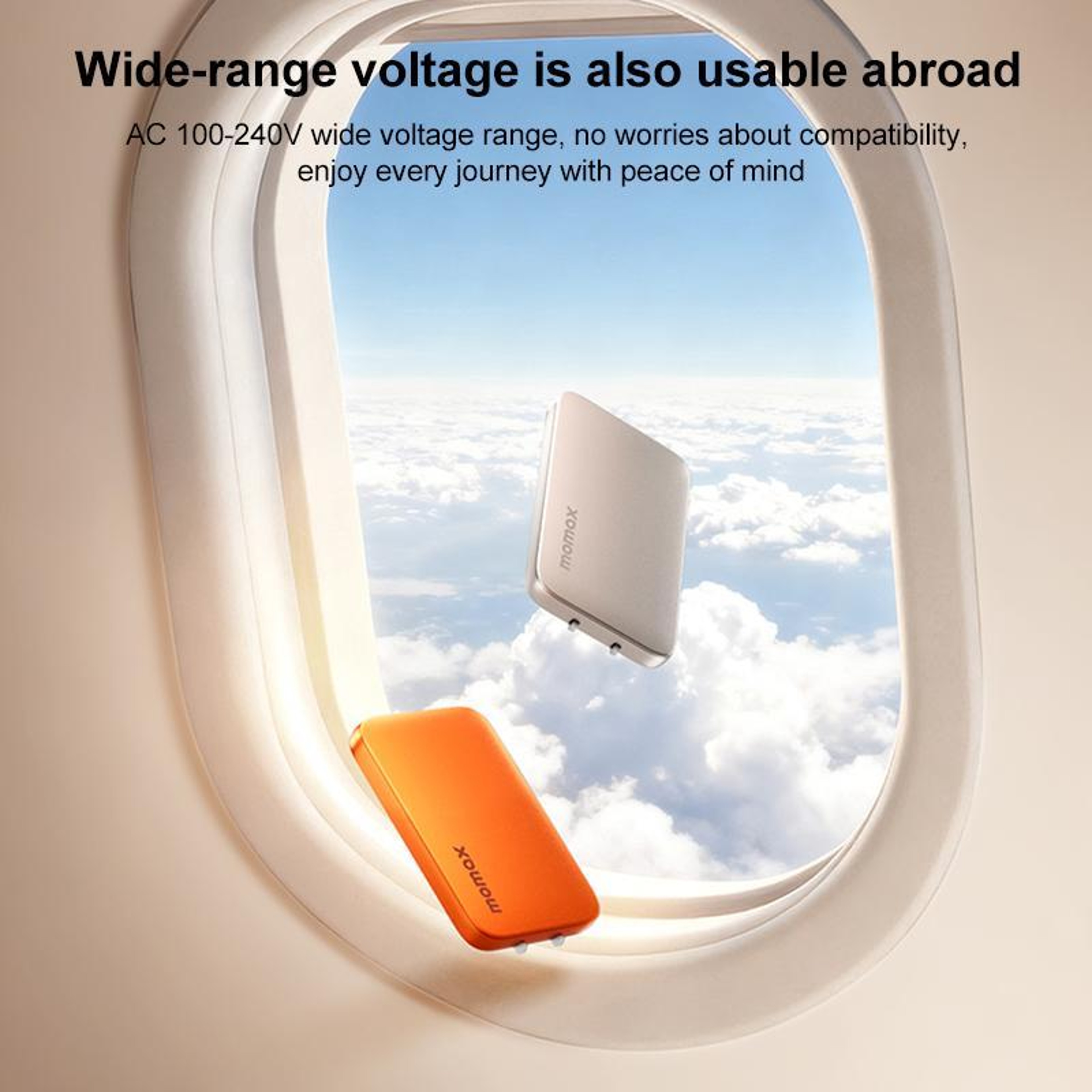UM79 45W GaN Dual Port USB C PD Fast Charger Kit with Cable  Orange – view 12