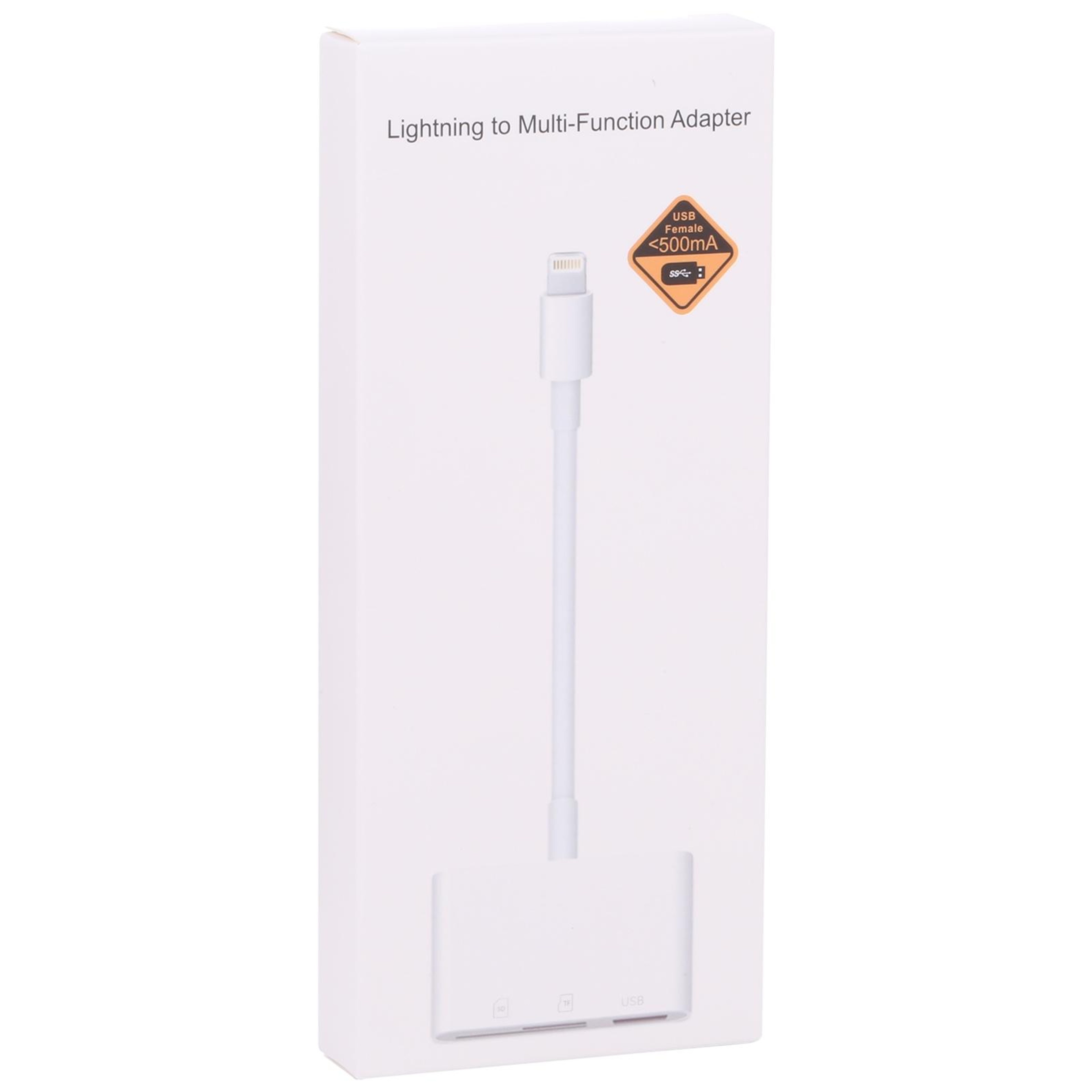 3 in 1 Lightning SD TF USB Camera Reader Adapter for iPhone iPad Fast Photo Transfer iOS Compatible – view 8