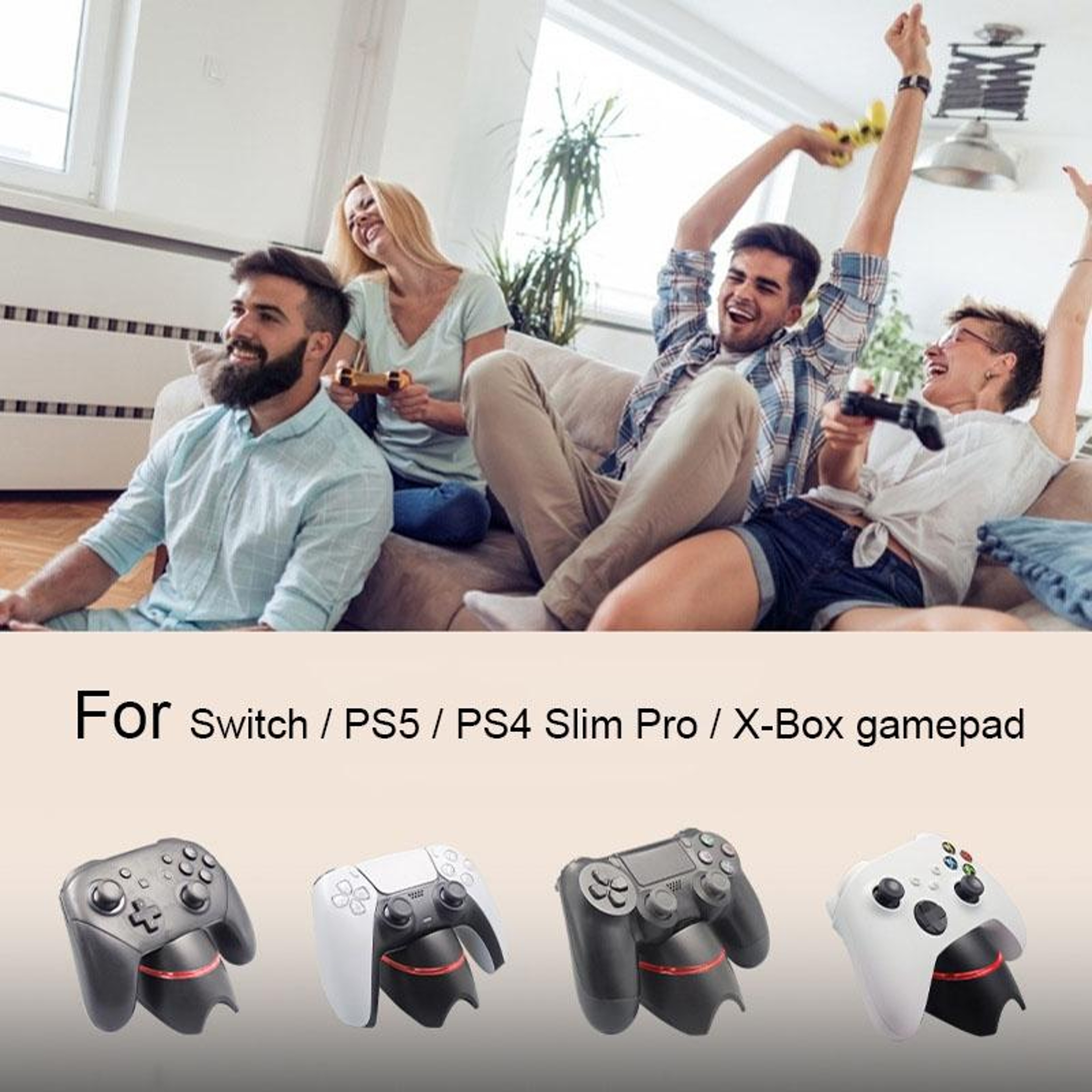 Magnetic Gamepad Charger Dock for PS5 PS4 Switch Xbox Fast Charging Stand – view 7