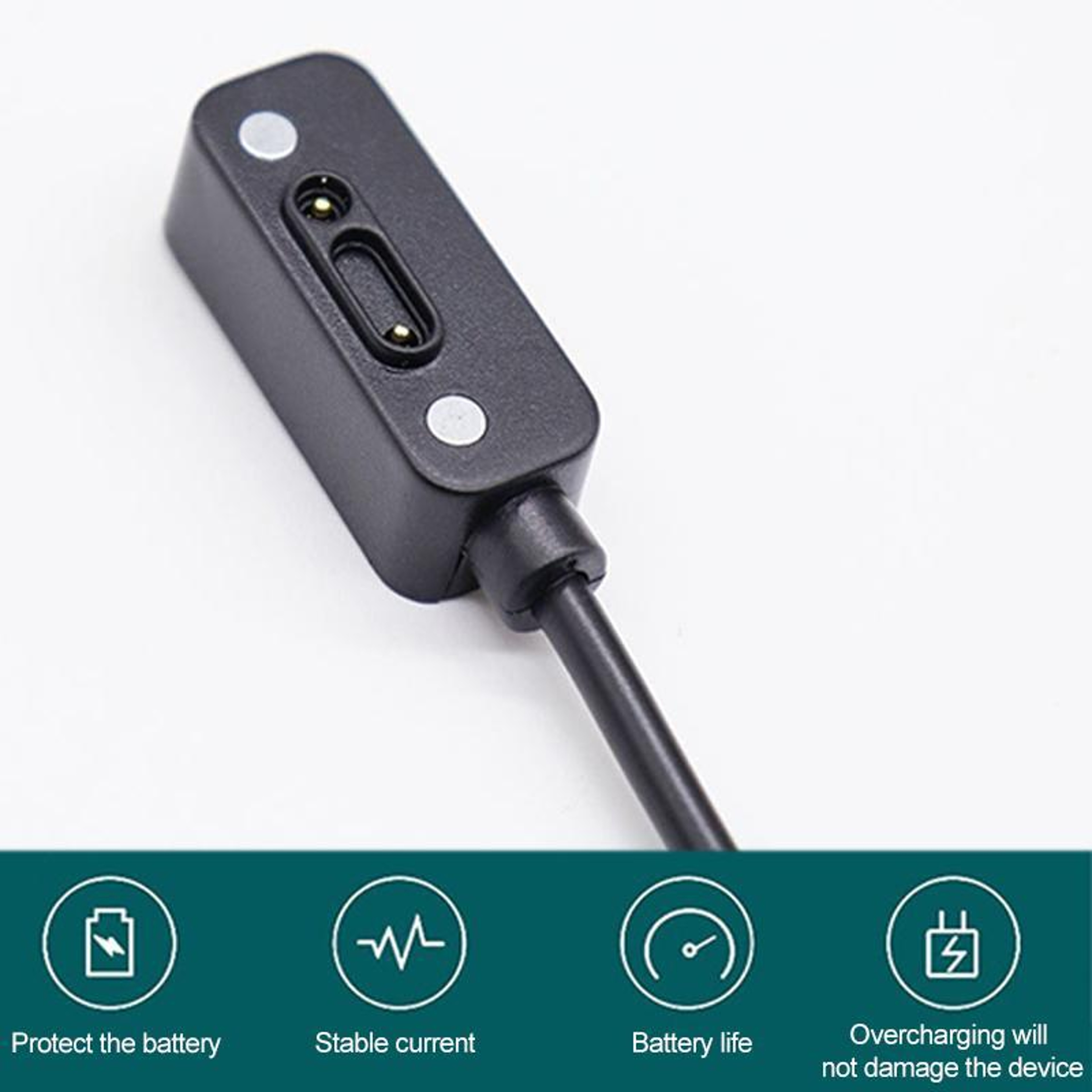 Magnetic USB Charging Cable for Mi Mitu Kids Watch 6X 6C Fast Sync 1m Durable Cord – view 4