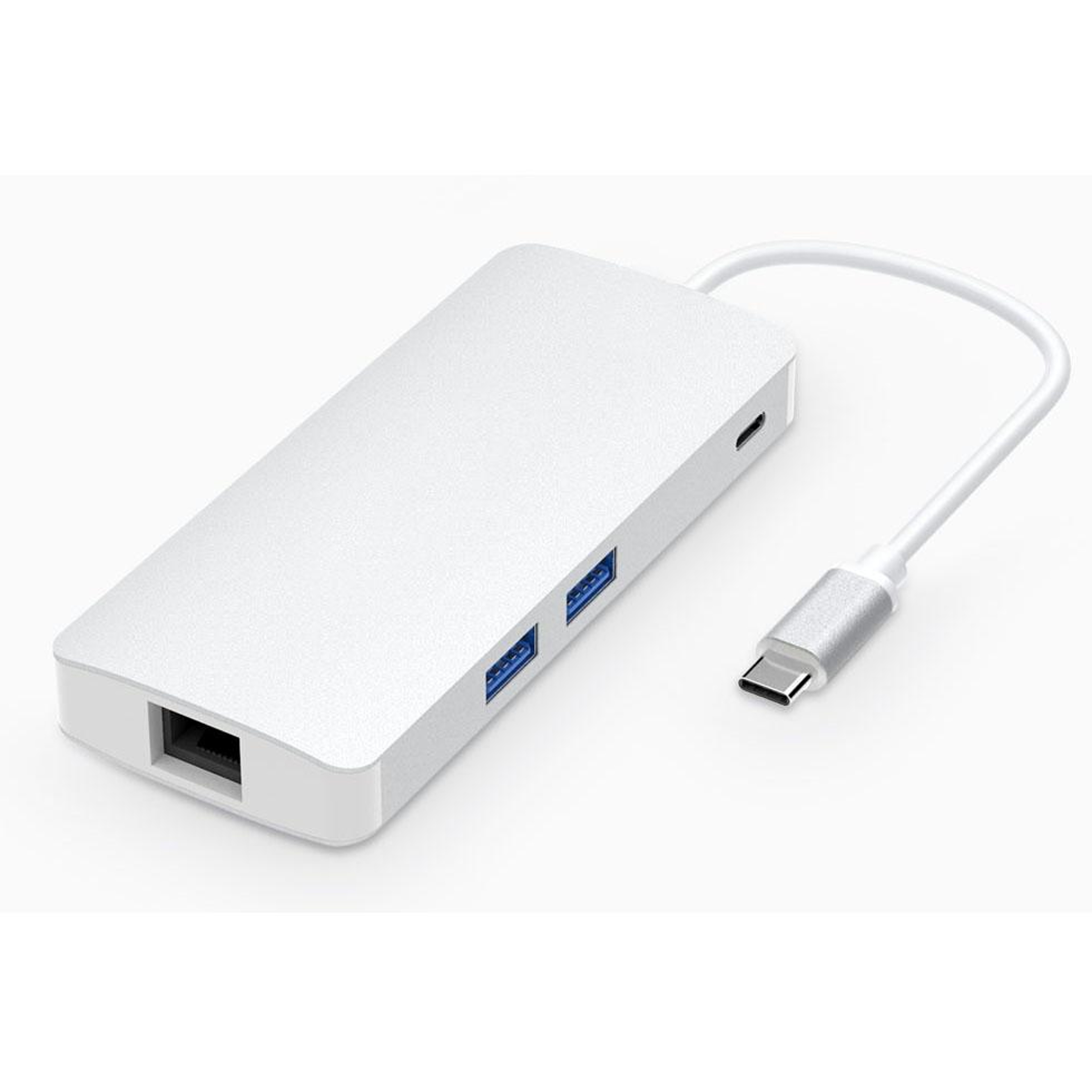 8 in 1 USB-C Docking Station Type-C Hub with HDMI, VGA, Ethernet, SD TF, USB Ports – view 1