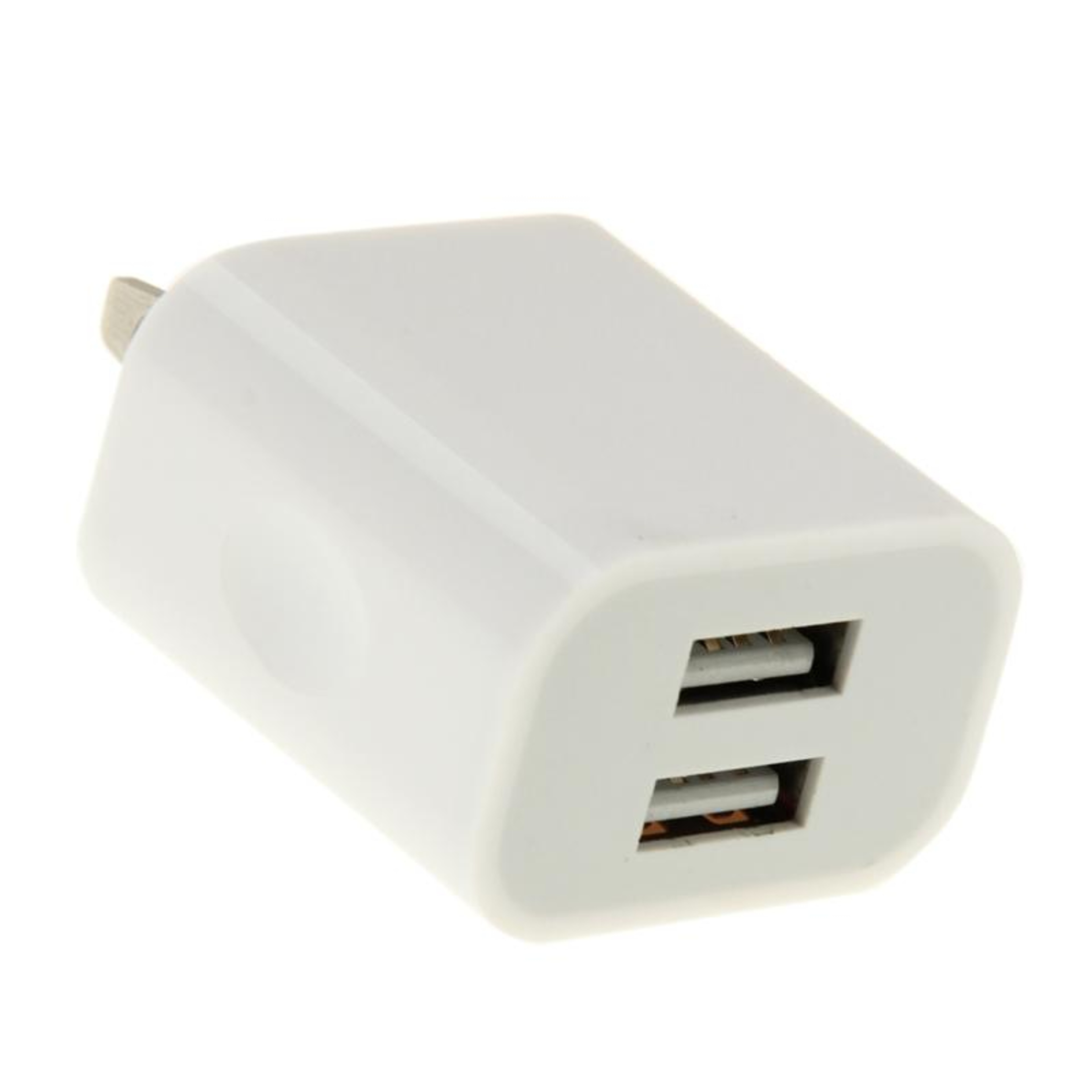 Dual USB Wall Charger 5V 2A  Fast Charging Adapter for iPhone Android Devices – view 2