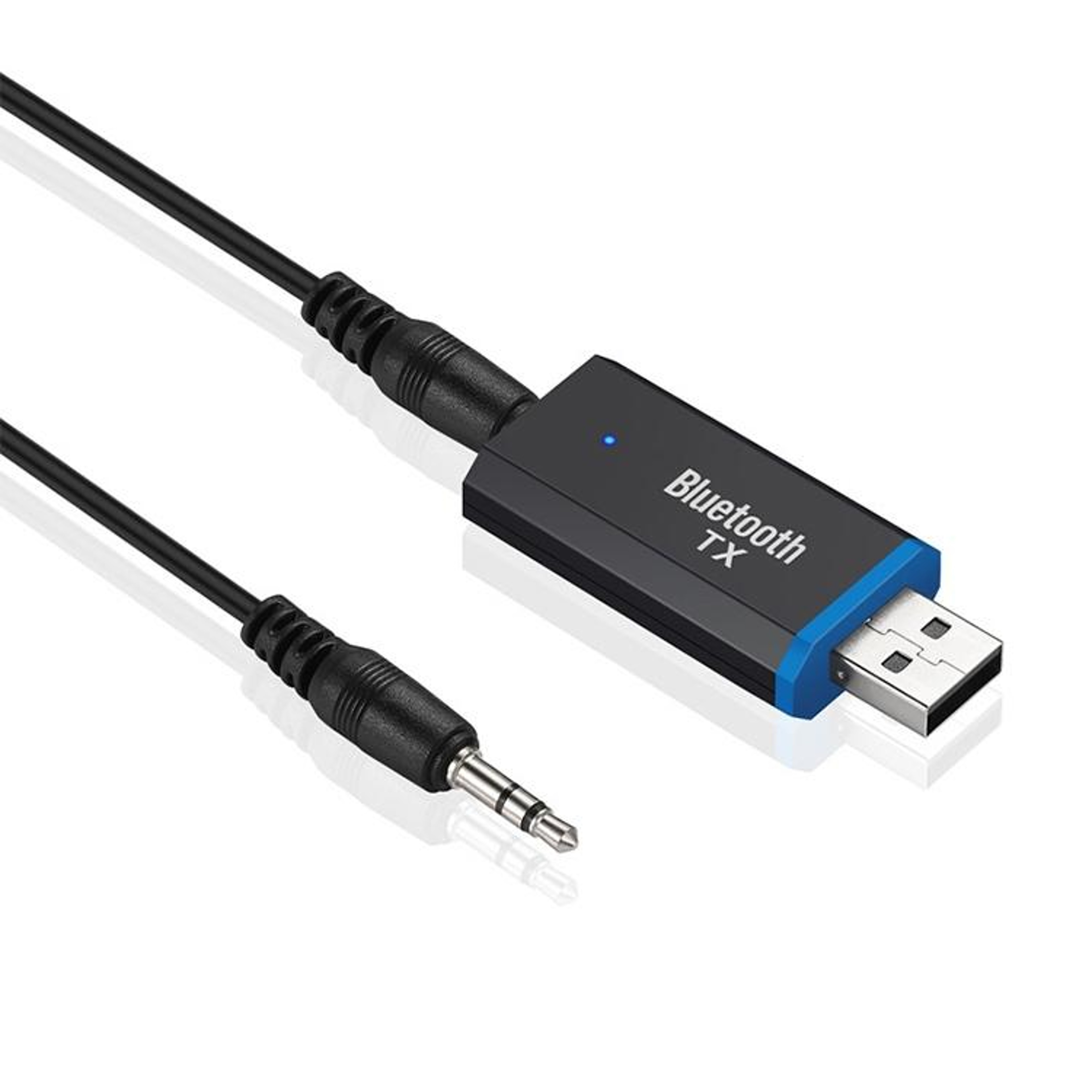 Wireless Bluetooth 5.0 Audio Transmitter for TV PC Headphones USB AUX Adapter – view 2