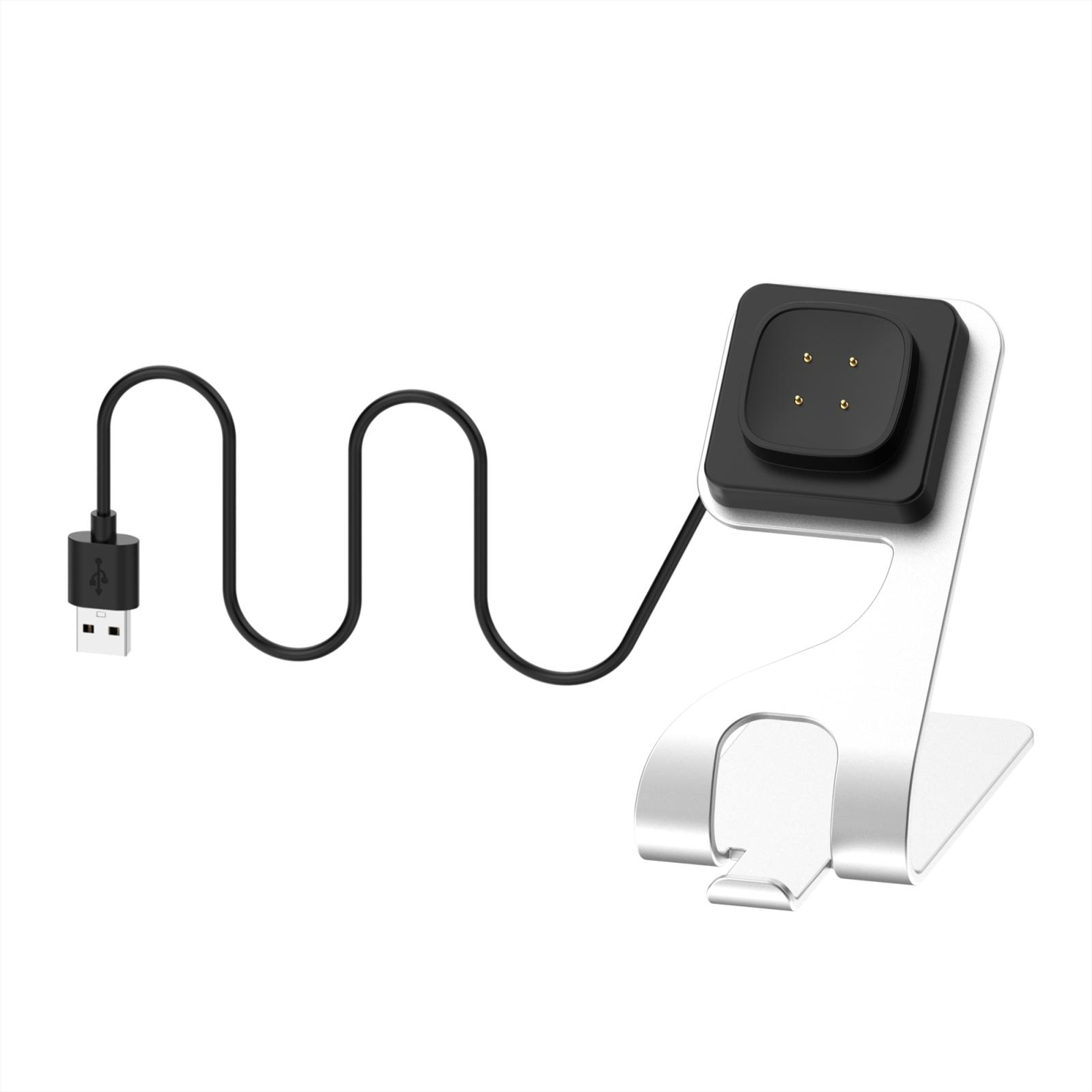 Magnetic Fast Charging Cable Dock for Fitbit Versa 4, Versa 3, Sense 2 & Sense Smartwatch – view 1