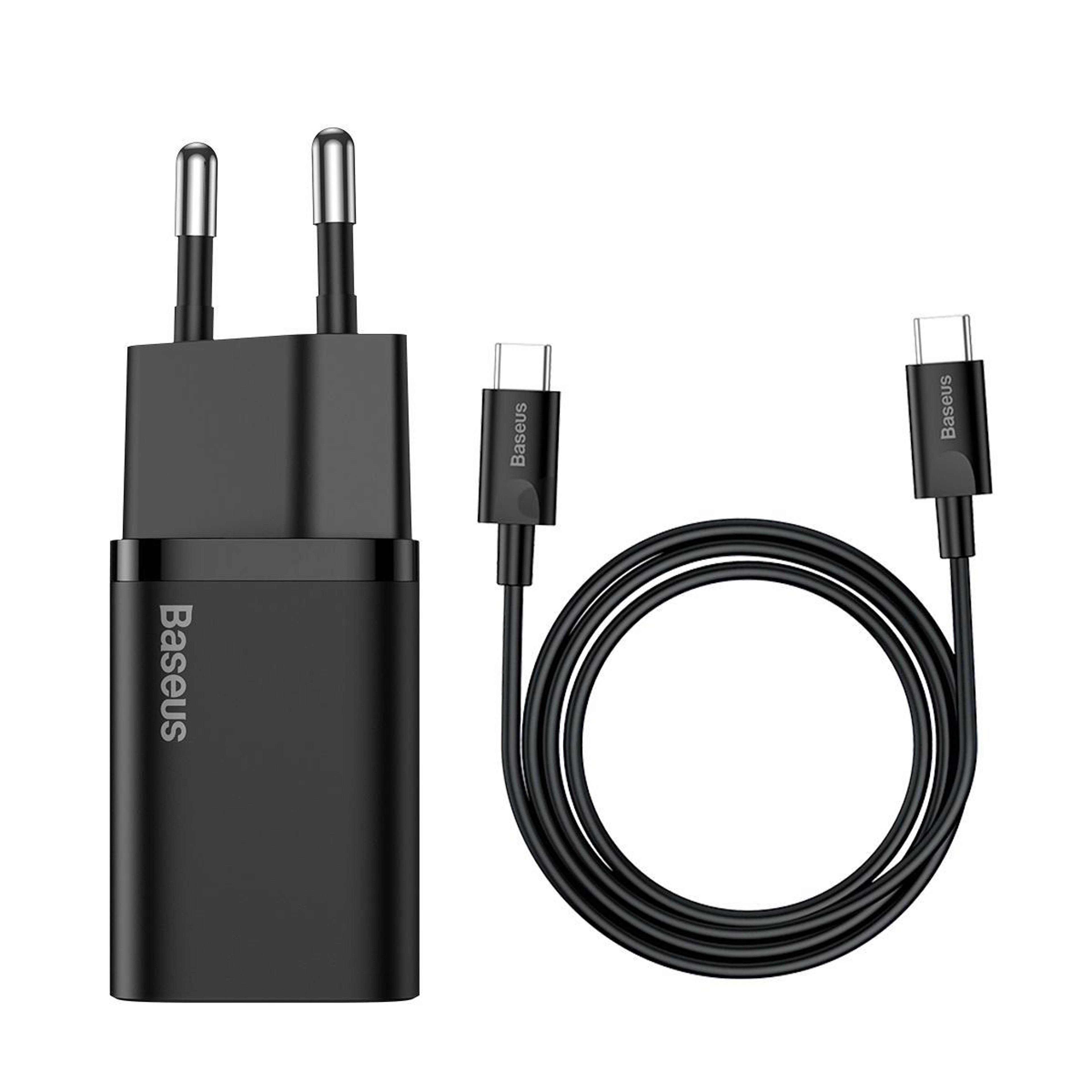 Baseus Super Si 25W USB-C Fast Charger with Type-C to Type-C Cable – view 9