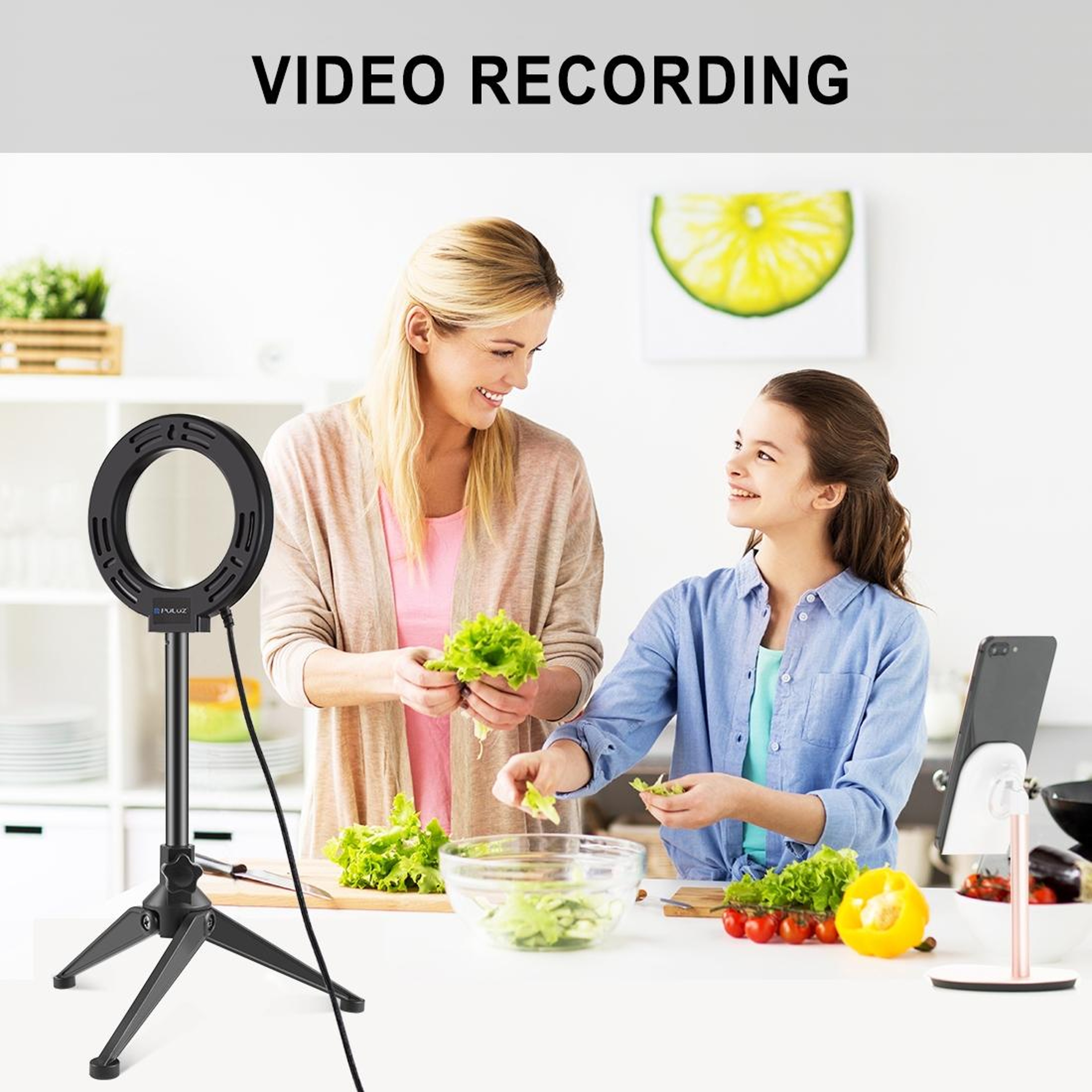 USB Ring Light with Tripod Stand for Selfie Video and Vlogging – view 7