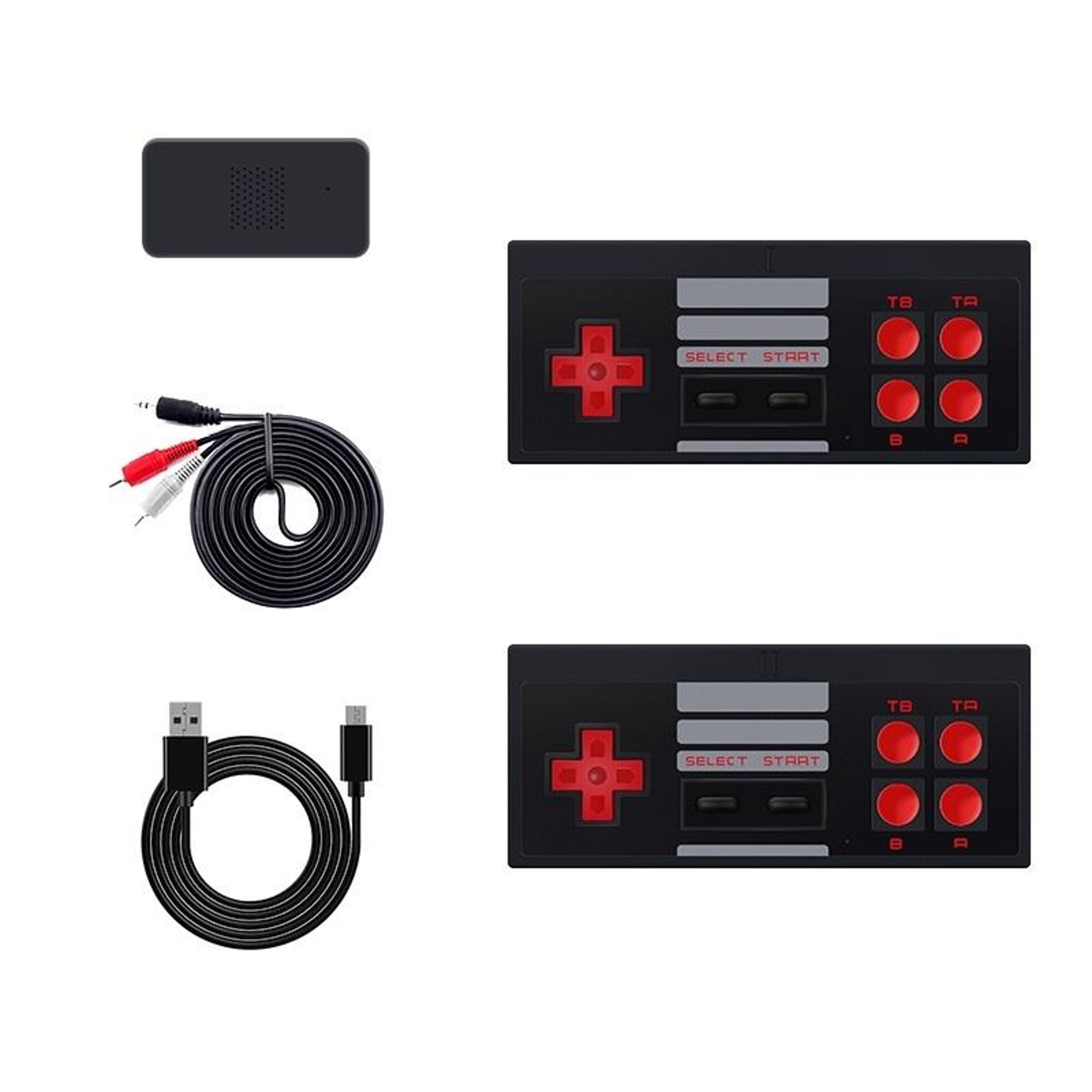 Wireless HDMI Retro Game Console with 900 Games & Dual Controllers – view 7