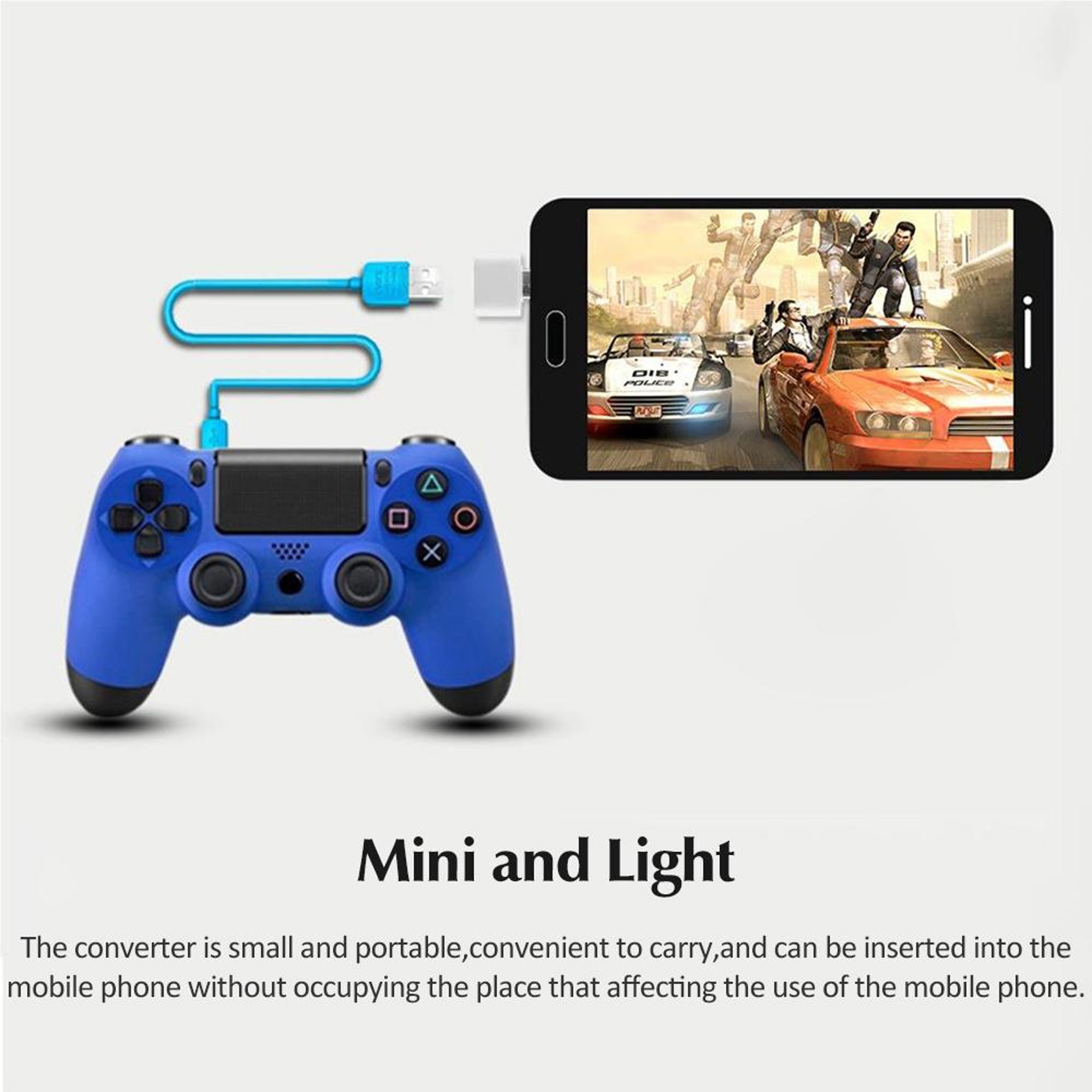 Micro USB OTG Adapter USB On-The-Go Connector for Flash Drive, Keyboard & Mouse – view 6