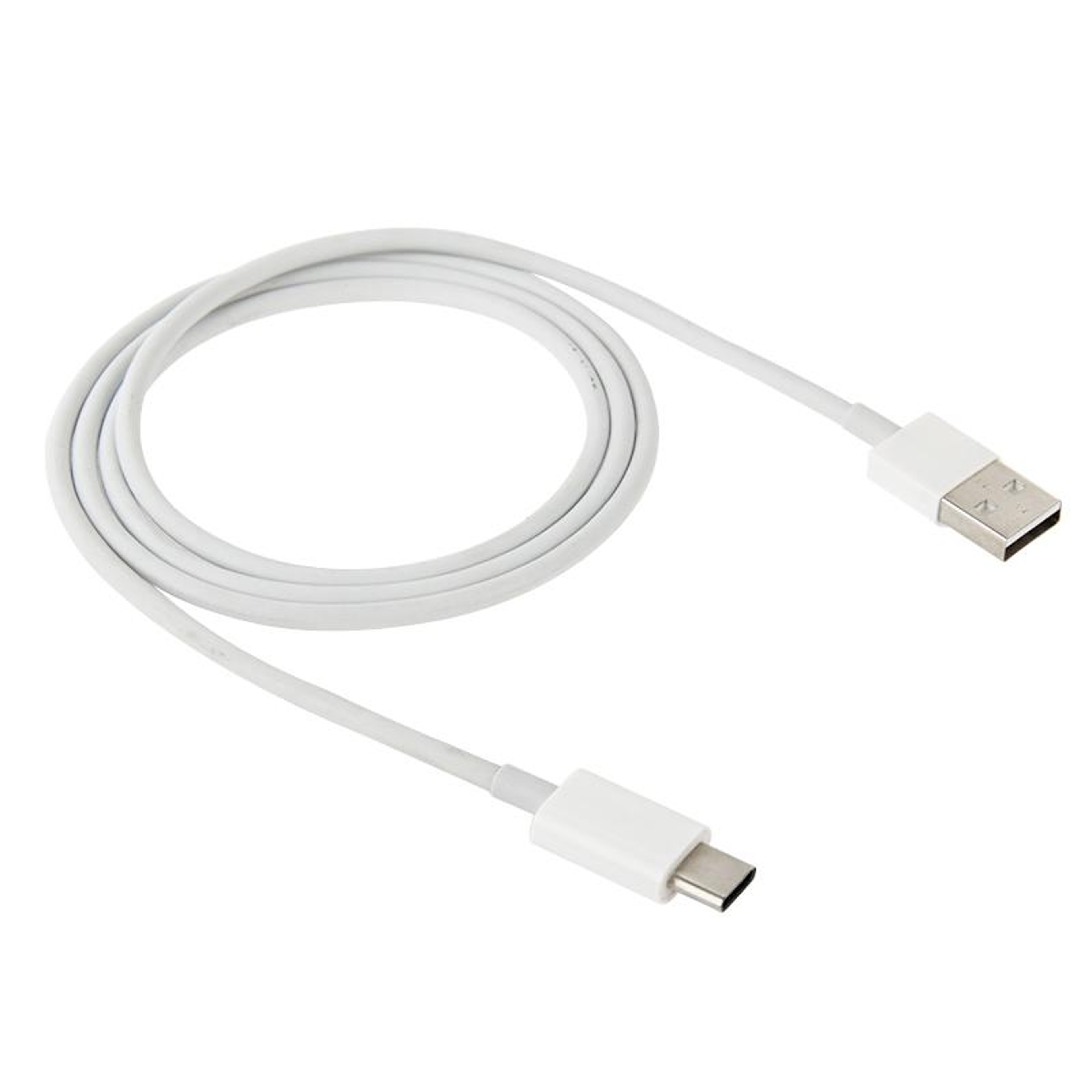 1m USB C charging cable Fast Sync Durable USB 2.0 to Type C cable White – view 2