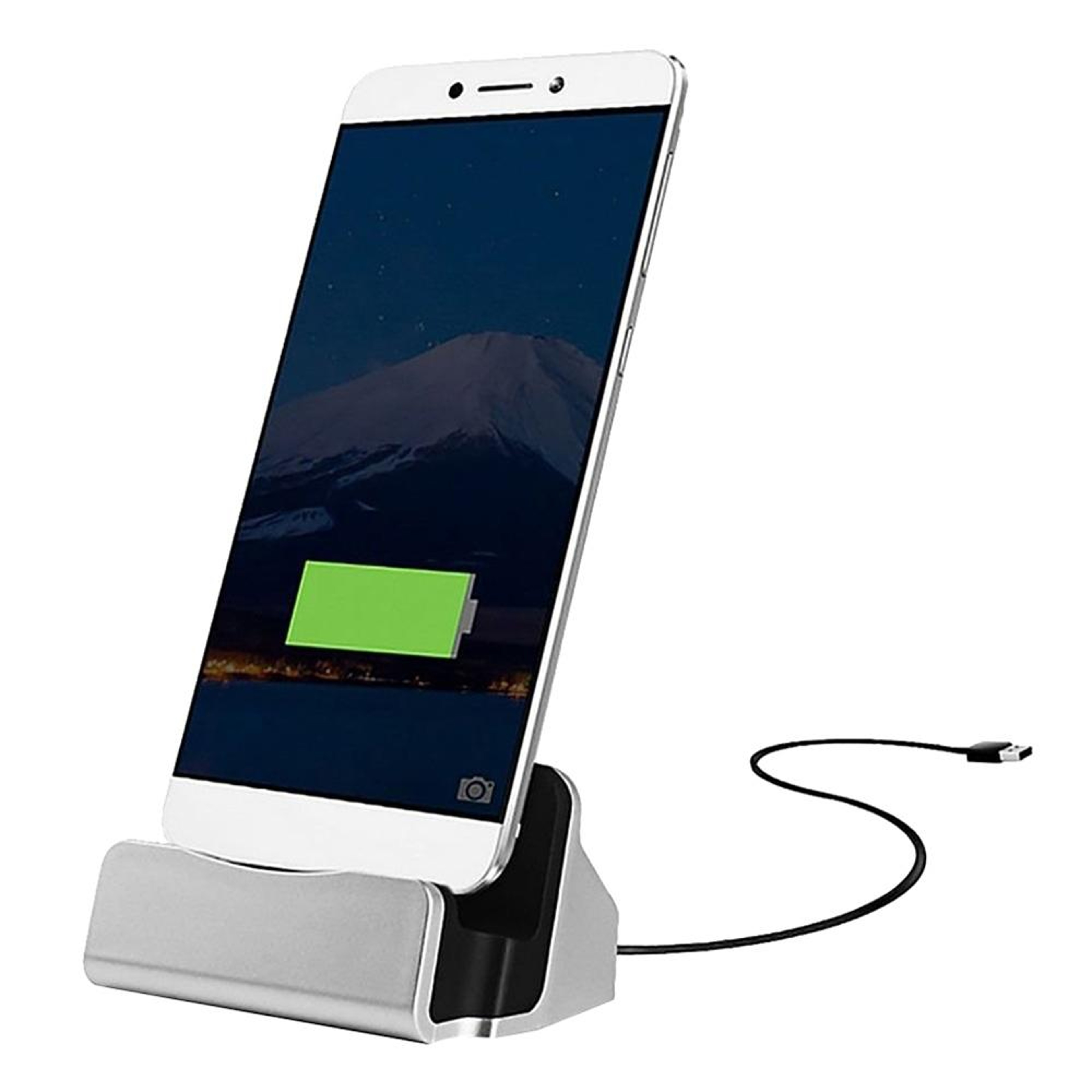 USB C Charging Dock Station with Data Sync Stand for Type C Devices – view 1